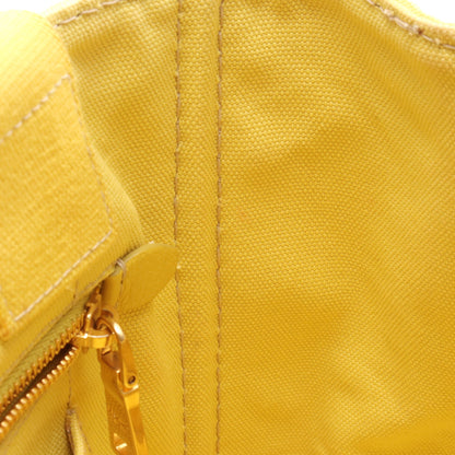 CANAPA カナパ ミニ ハンドバッグ トートバッグ キャンバス イエロー プラダ バッグ PRADA