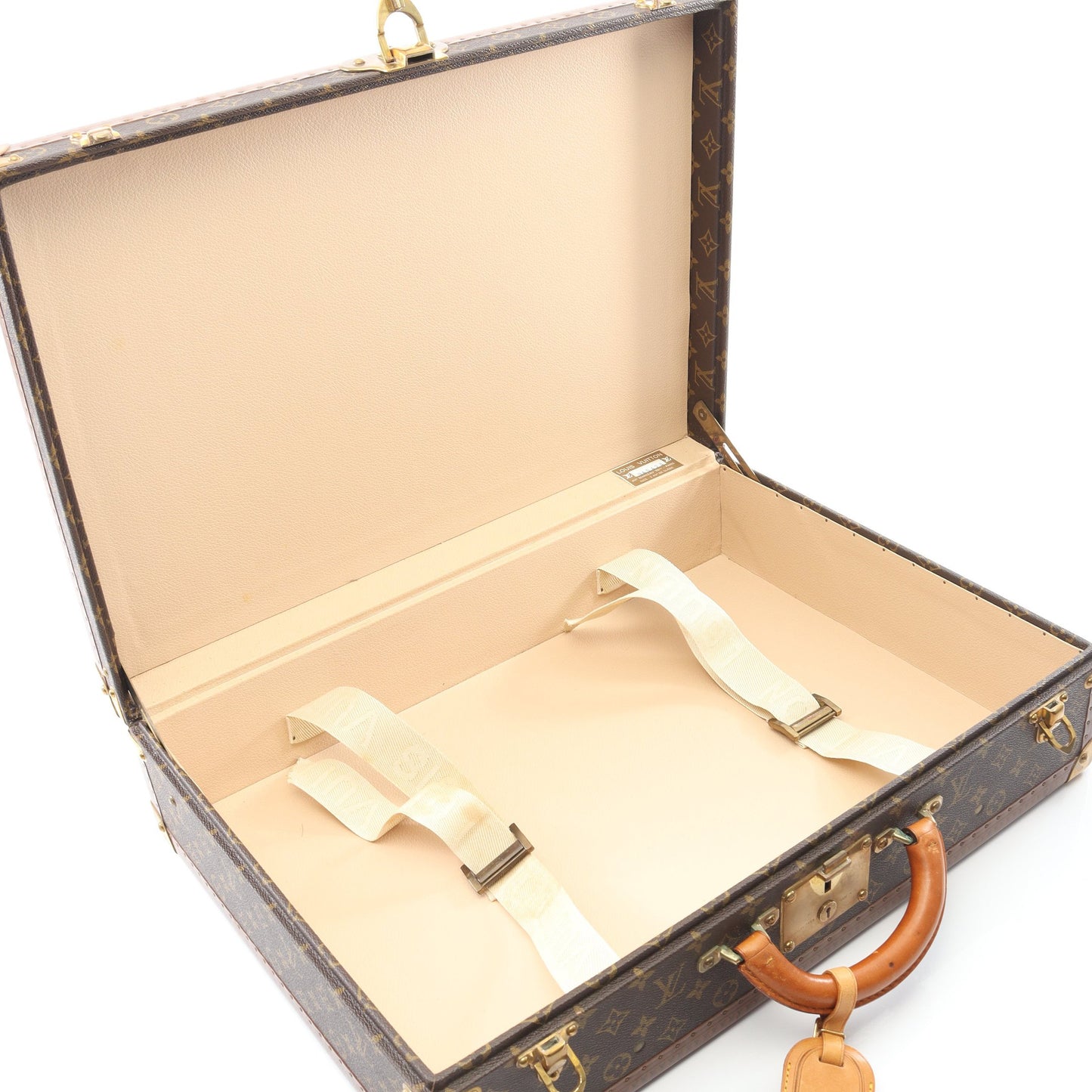 ビステン 55 モノグラム トランクケース PVC レザー ブラウン ルイヴィトン バッグ LOUIS VUITTON