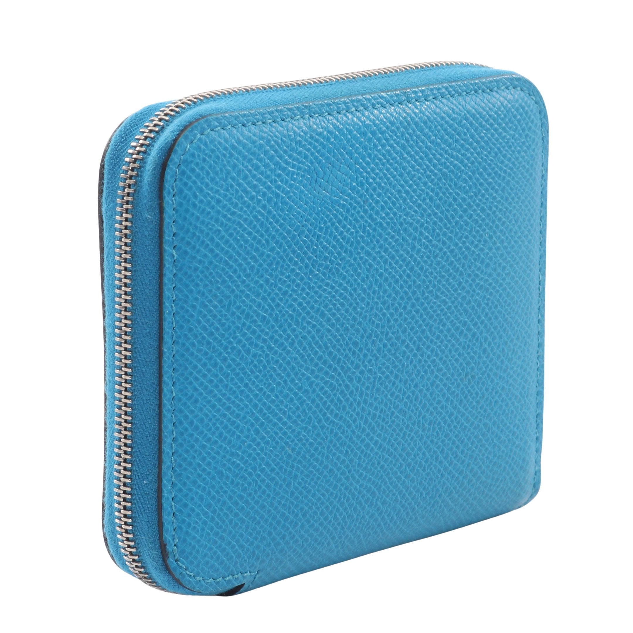 アザップコンパクト シルクイン ブルーフリーダ ラウンドファスナー