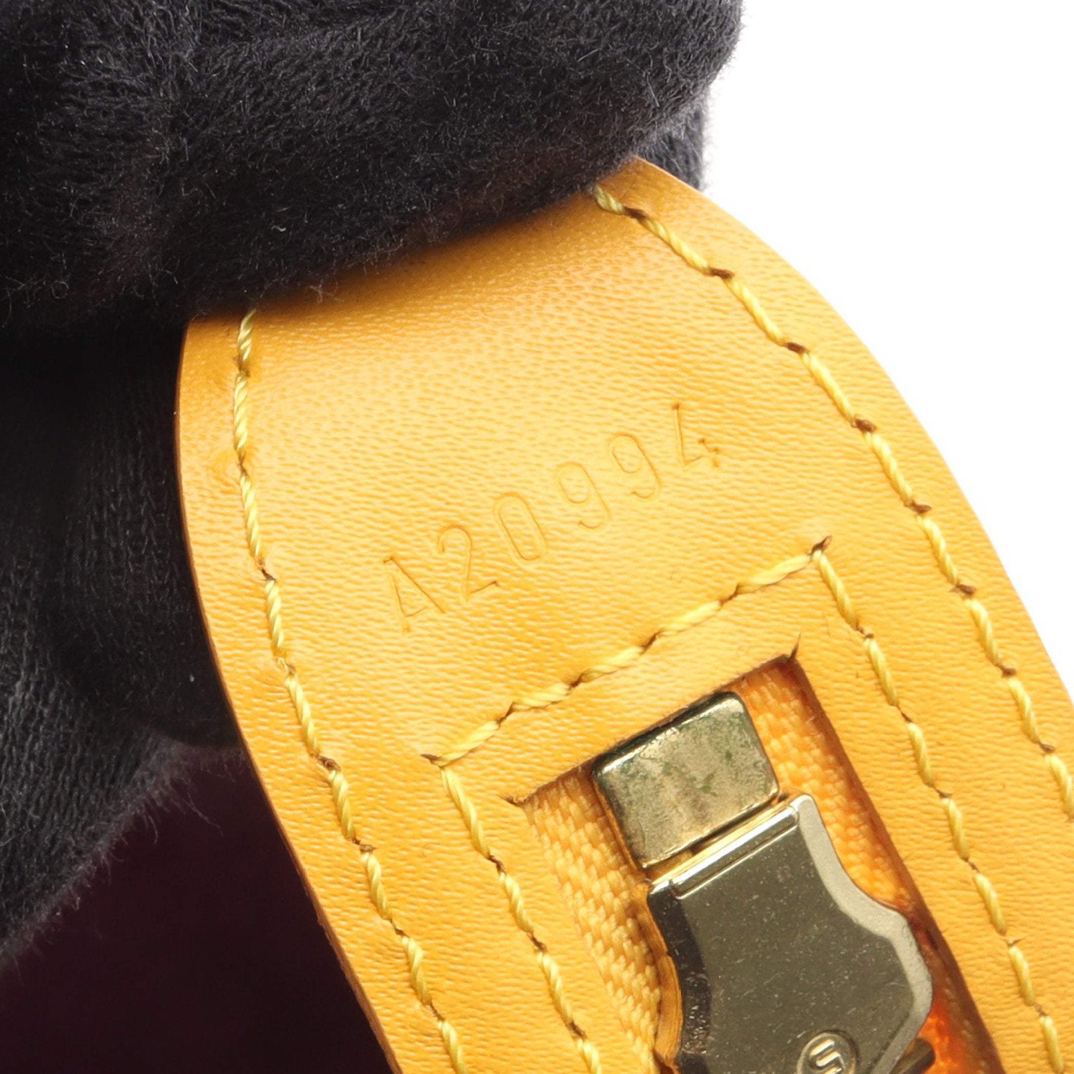 サンジャック ショッピング エピ タッシリイエロー ショルダーバッグ