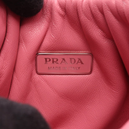 パデッド ハンドバッグ レザー ピンク 2WAY プラダ バッグ PRADA