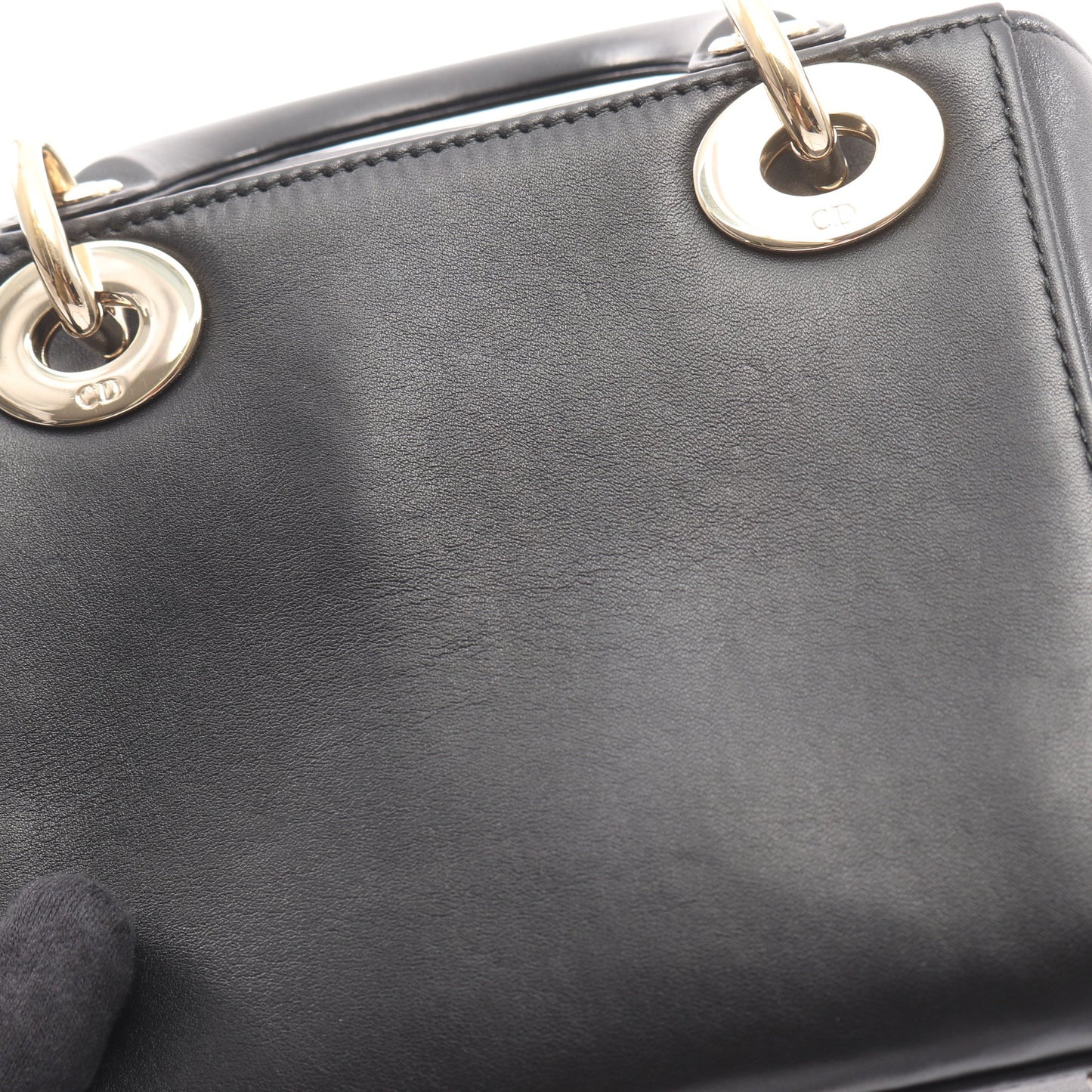 DIOR × NIKI DE SAINT PHALLE レディディオール ミニ ハンドバッグ レザー ブラック マルチカラー 2WAY クリスチャンディオール バッグ Christian Dior