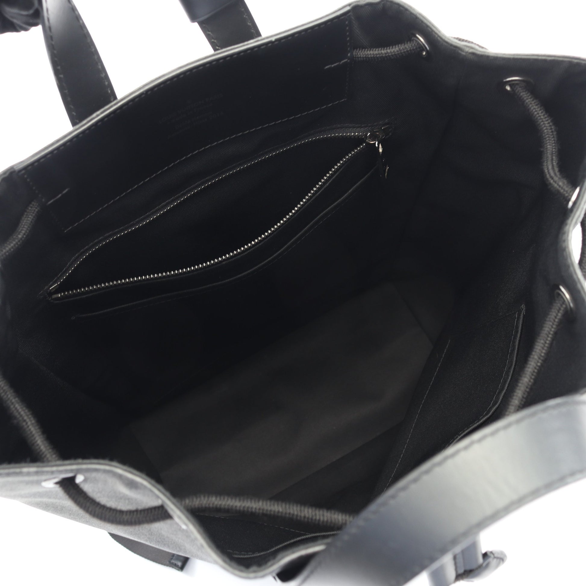 LOUIS VUITTON × FRAGMENT エクスプローラー モノグラムエクリプス バックパック リュックサック PVC レザー ブラック ルイヴィトン バッグ LOUIS VUITTON