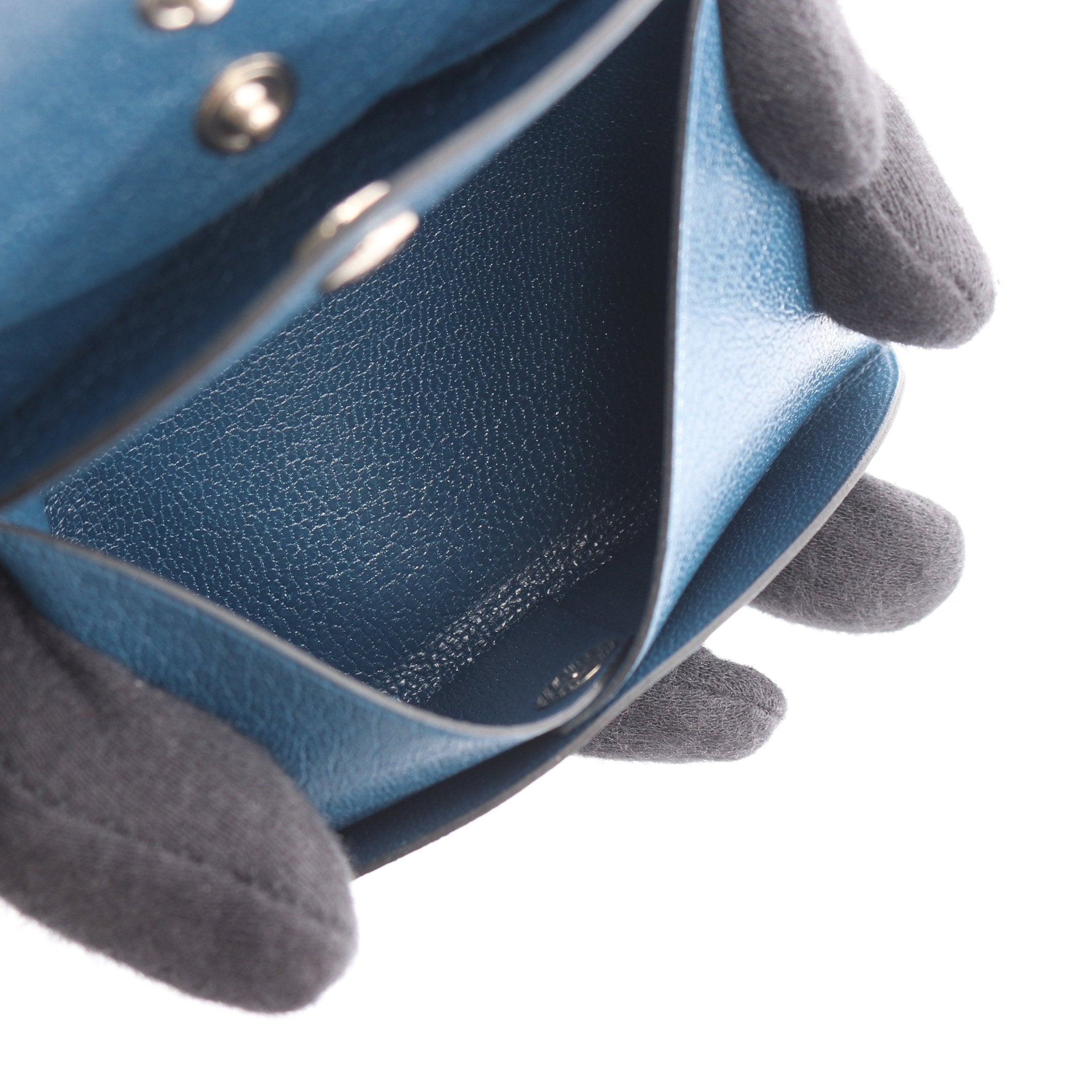 カルヴィデュオ ディープブルー コインケース シェーブルシャムキラ