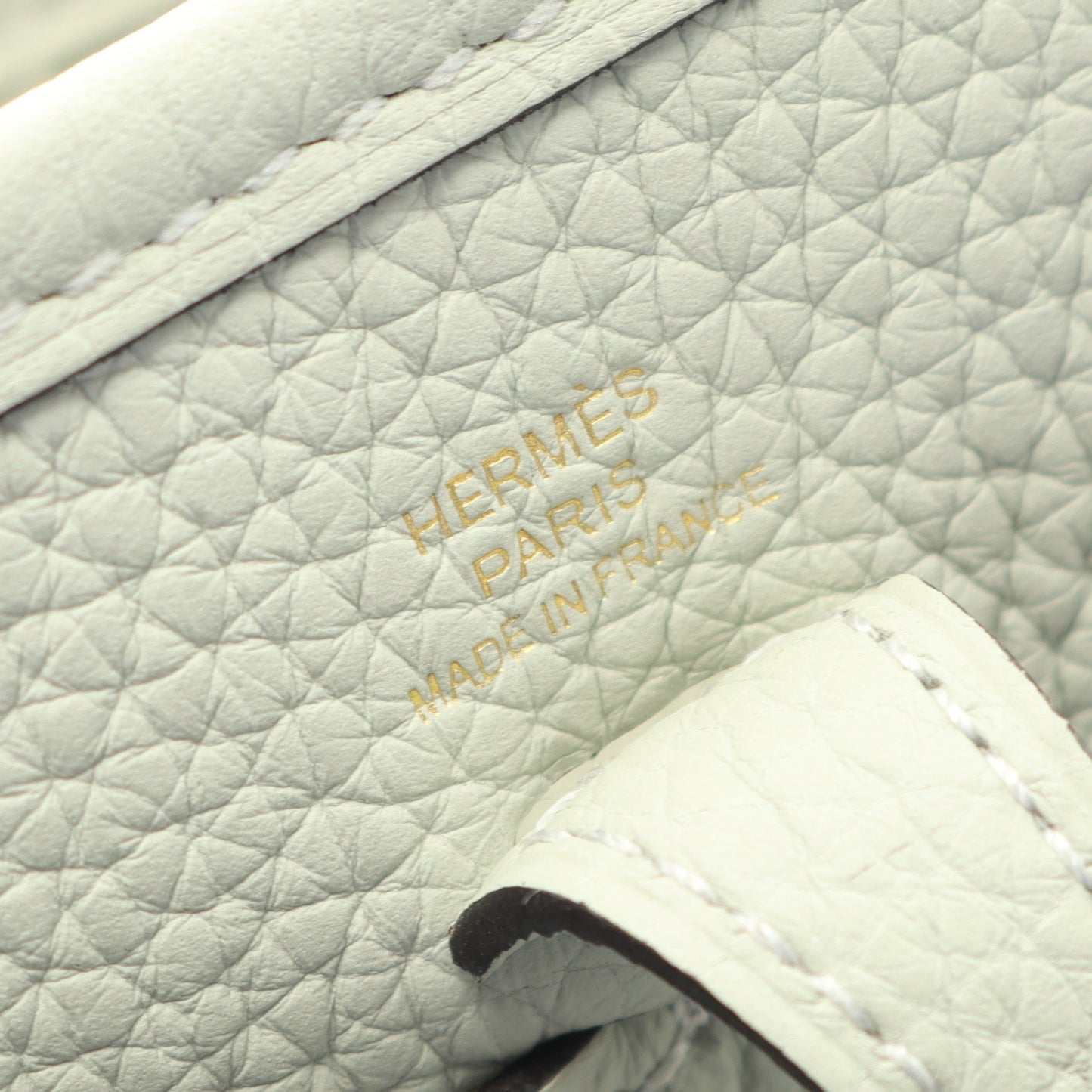 エヴリンTPM グリネヴェ ショルダーバッグ トリヨンクレマンス ライトグリーン ゴールド金具 B刻印 エルメス バッグ HERMES