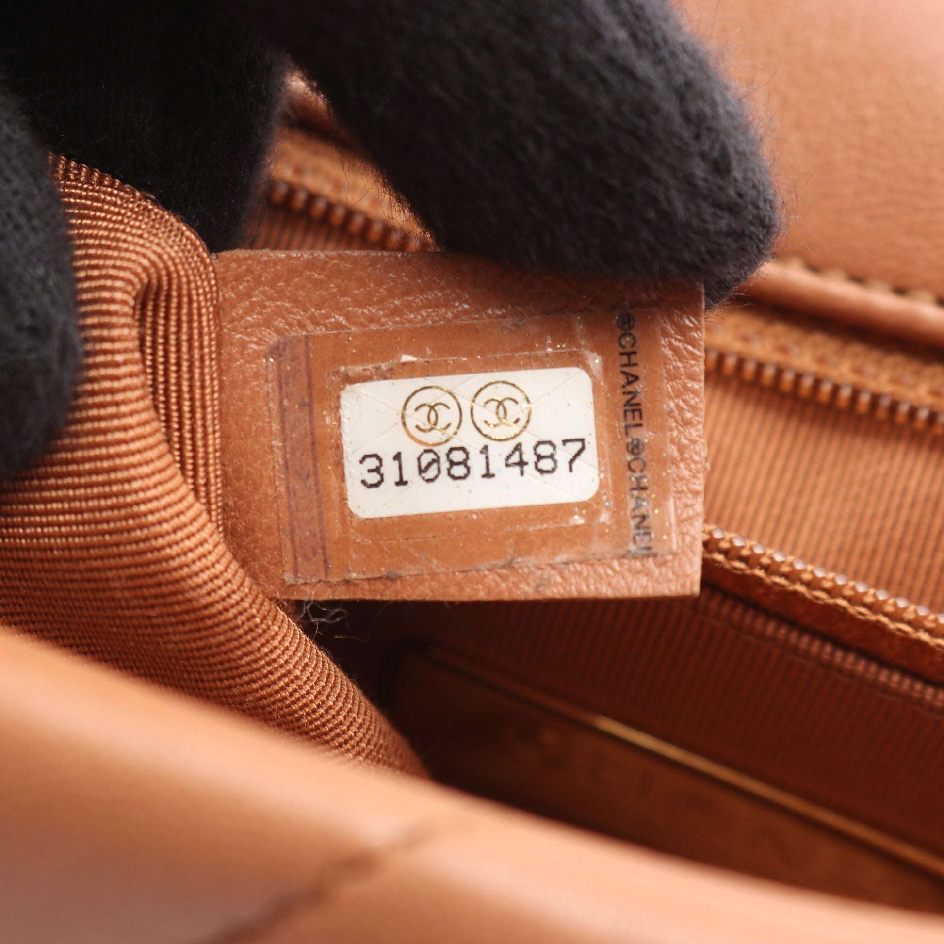 19 ディズヌフ マトラッセ チェーンショルダーバッグ ラムスキン ベージュ コンビ金具 2WAY シャネル バッグ CHANEL