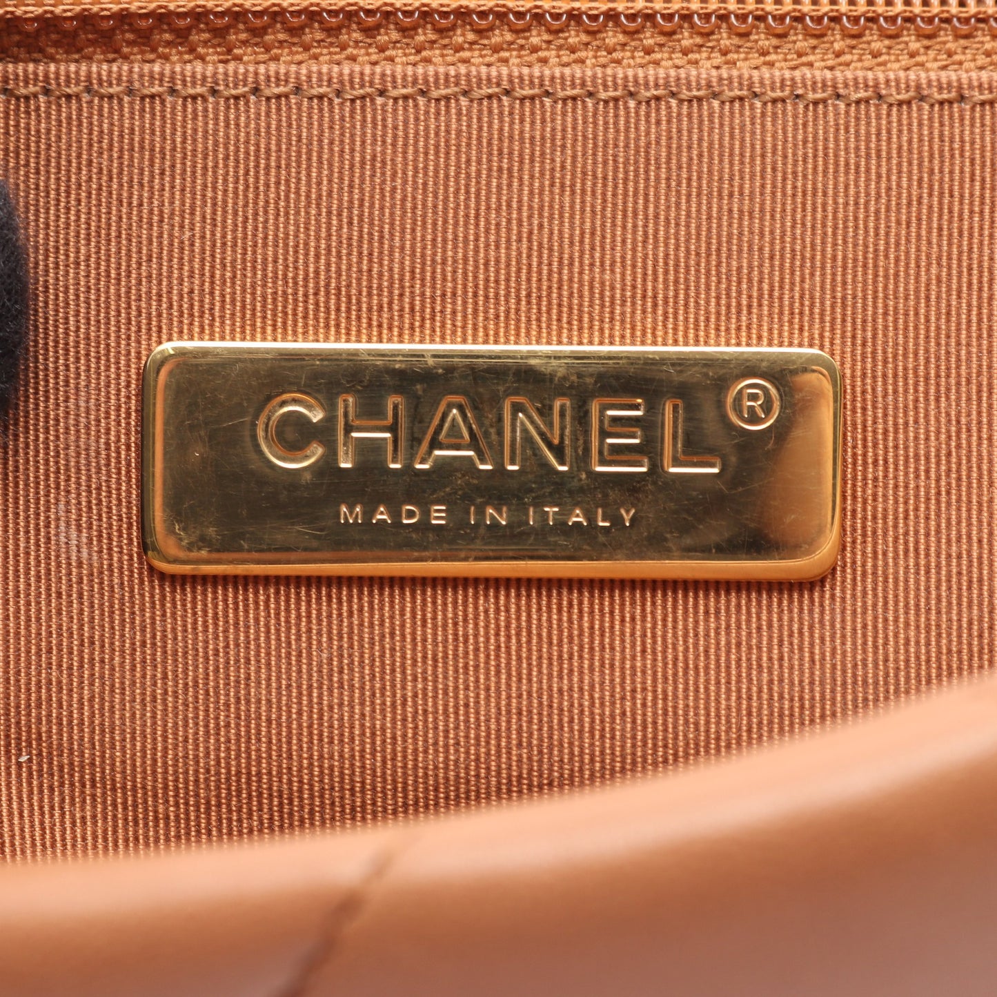 19 ディズヌフ マトラッセ チェーンショルダーバッグ ラムスキン ベージュ コンビ金具 2WAY シャネル バッグ CHANEL