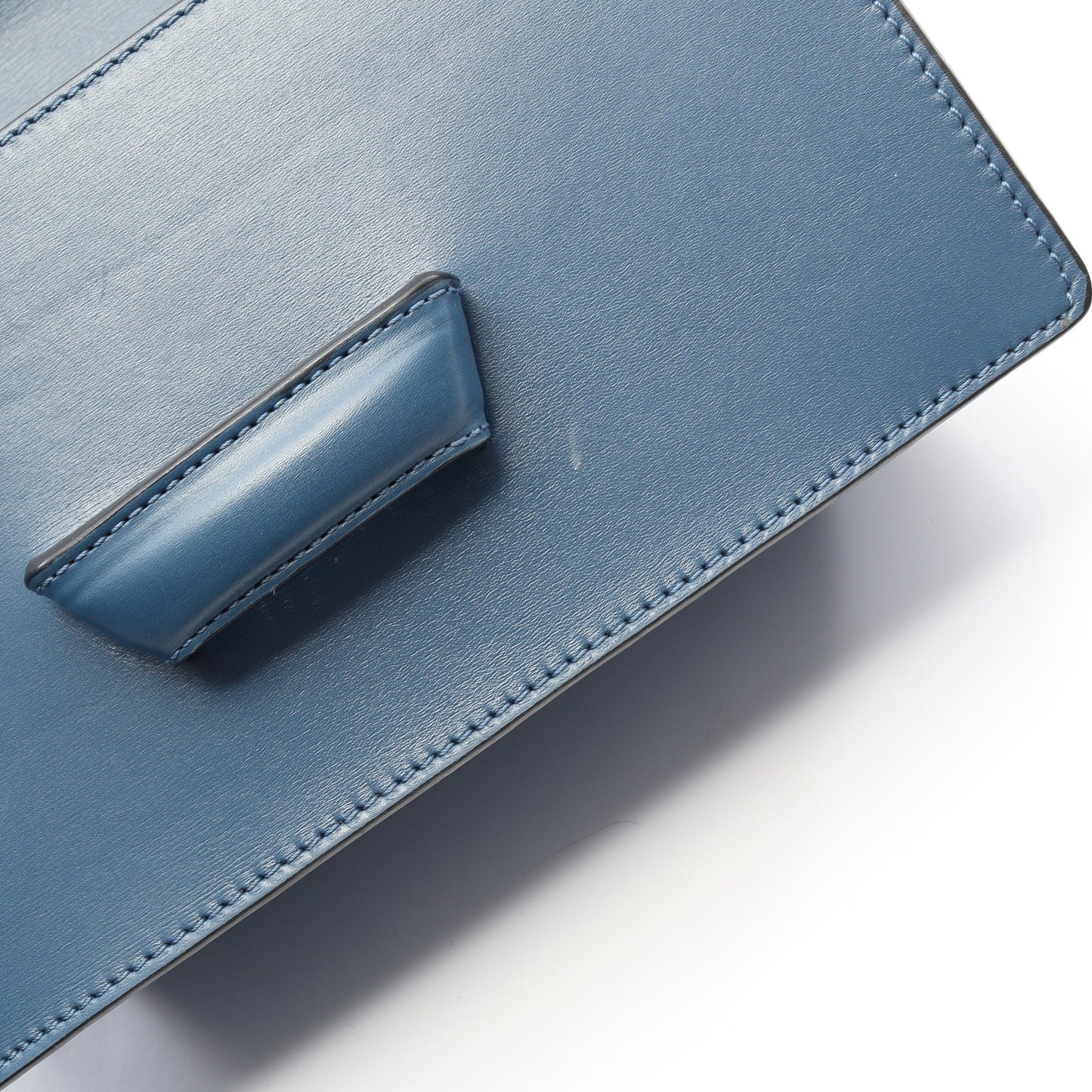 バルセロナ ショルダーバッグ レザー ブルー ロエベ バッグ LOEWE