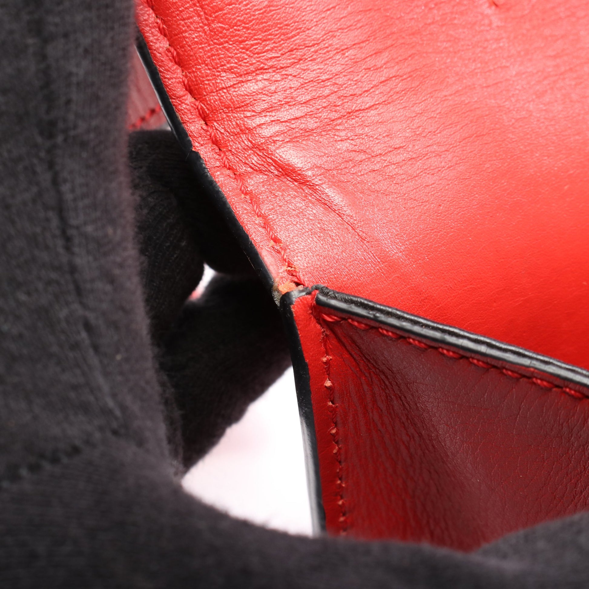 バルセロナ ショルダーバッグ レザー レッド ロエベ バッグ LOEWE