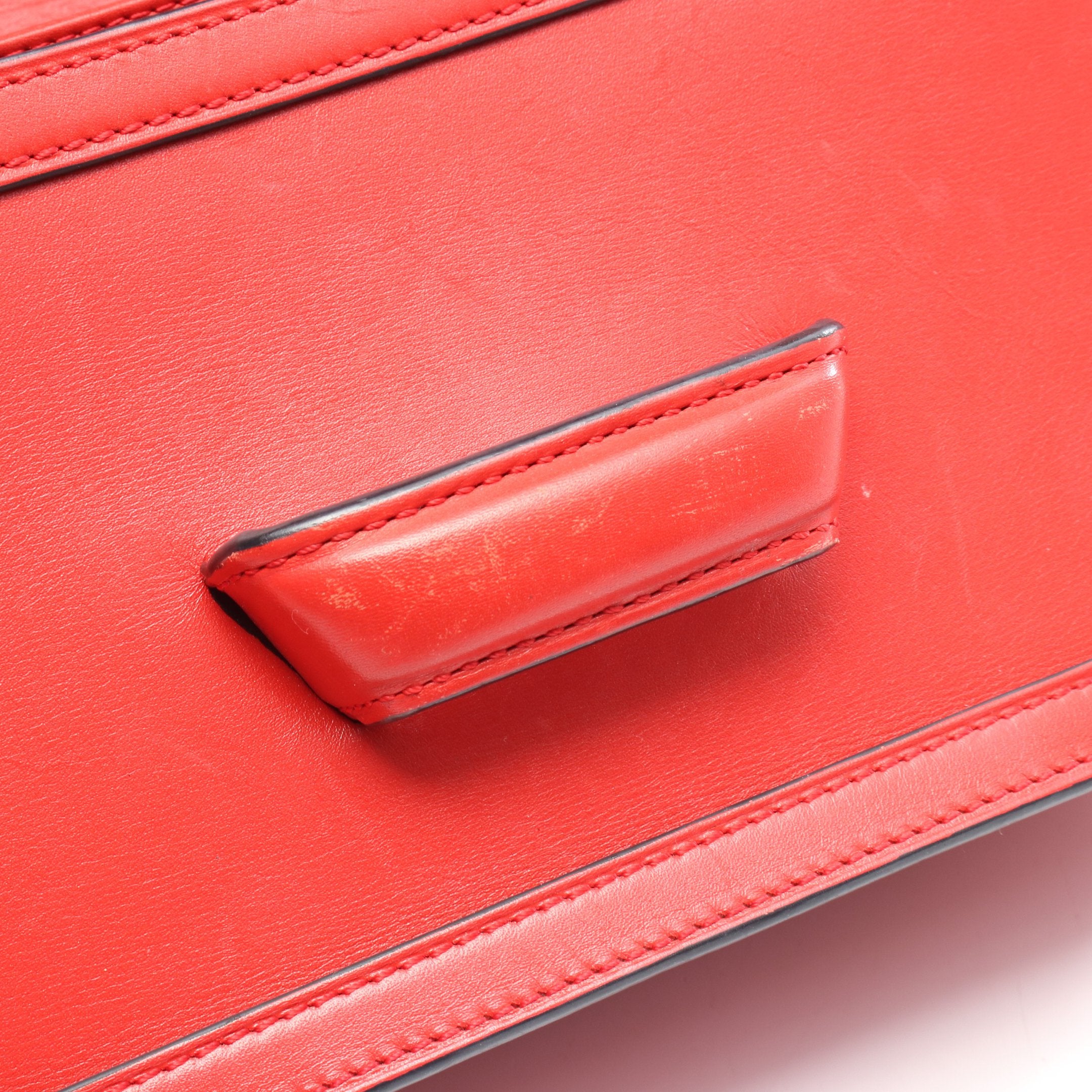 バルセロナ ショルダーバッグ レザー レッド ロエベ – RECLO
