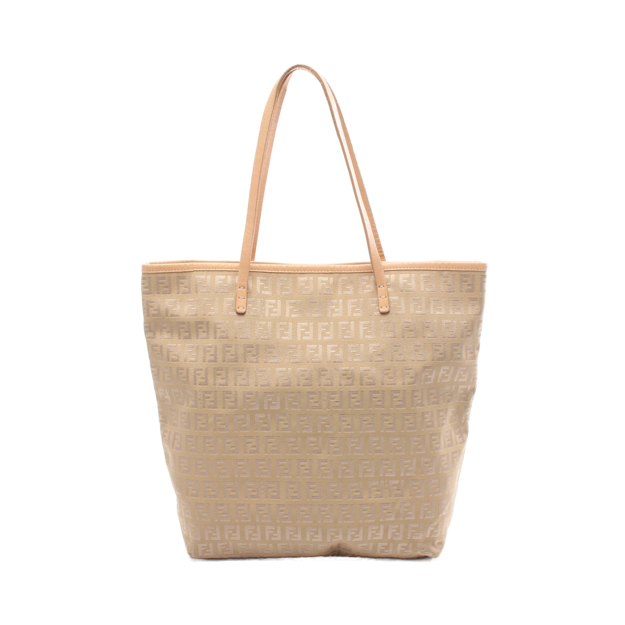 ズッキーノ ハンドバッグ トートバッグ キャンバス レザー ベージュ