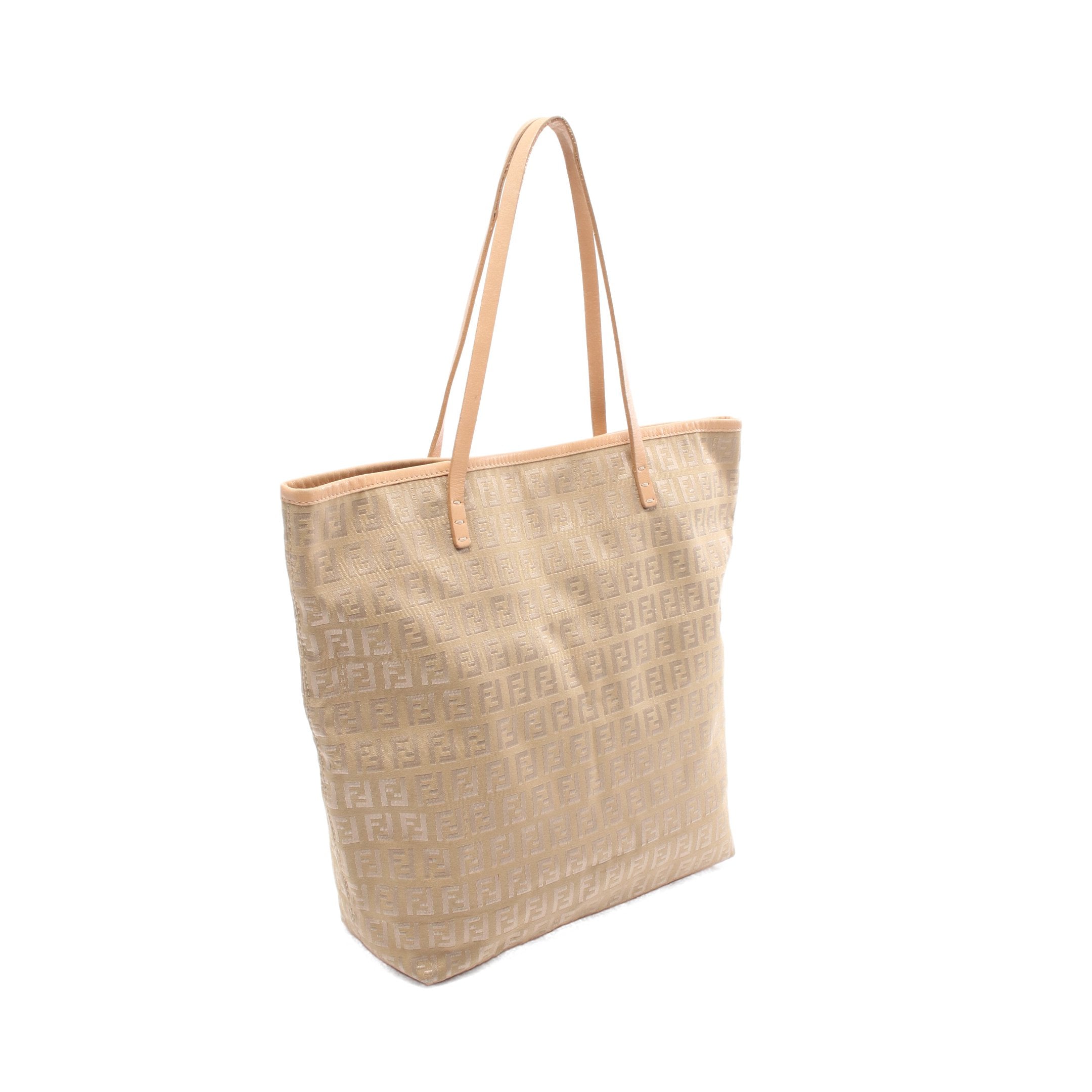 ズッキーノ ハンドバッグ トートバッグ キャンバス レザー ベージュ