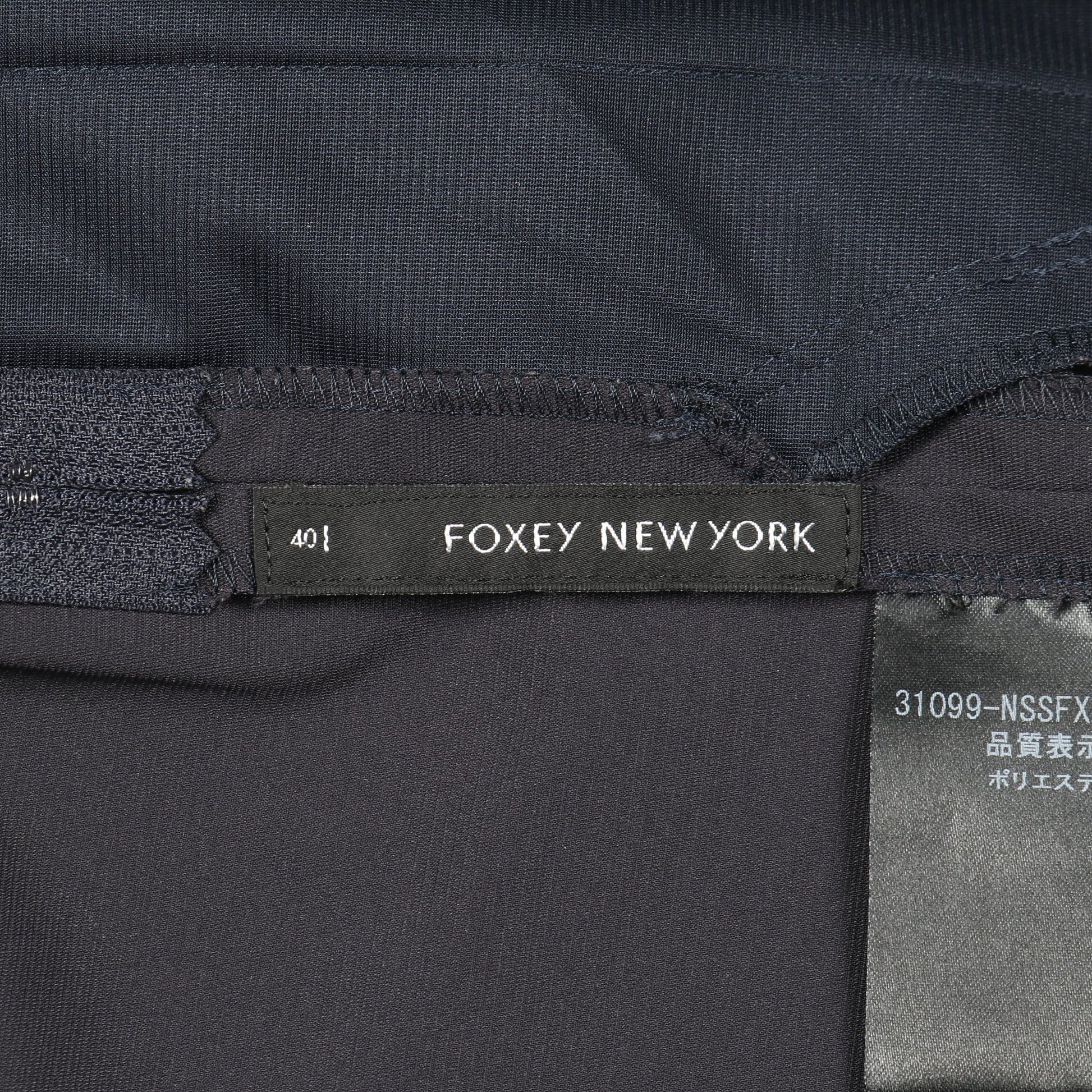 ミニ スカート ダークネイビー フォクシー ボトムス FOXEY