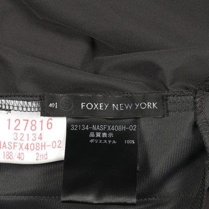 スモッキングフレア スカート グレー フォクシーニューヨーク ボトムス FOXEY NEW YORK