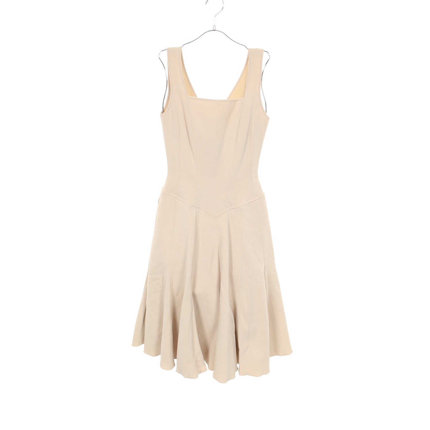 ワンピース ノースリーブ ナイロン ベージュ フォクシーブティック ワンピース FOXEY BOUTIQUE
