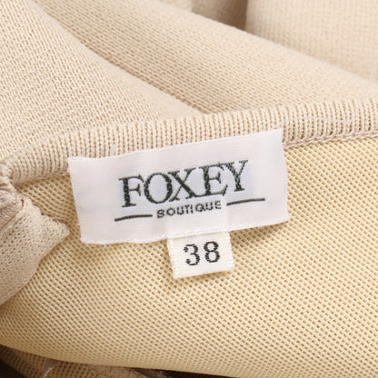 ワンピース ノースリーブ ナイロン ベージュ フォクシーブティック ワンピース FOXEY BOUTIQUE