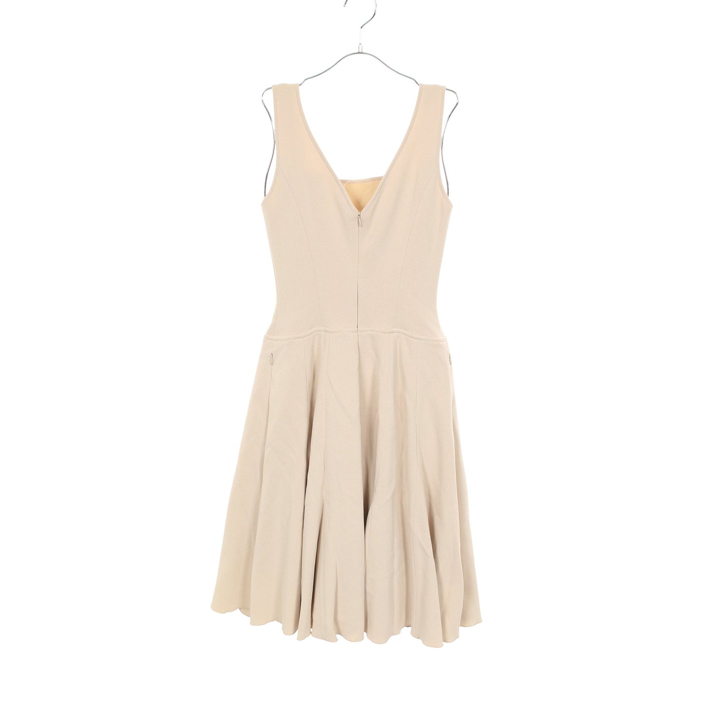 ワンピース ノースリーブ ナイロン ベージュ フォクシーブティック ワンピース FOXEY BOUTIQUE