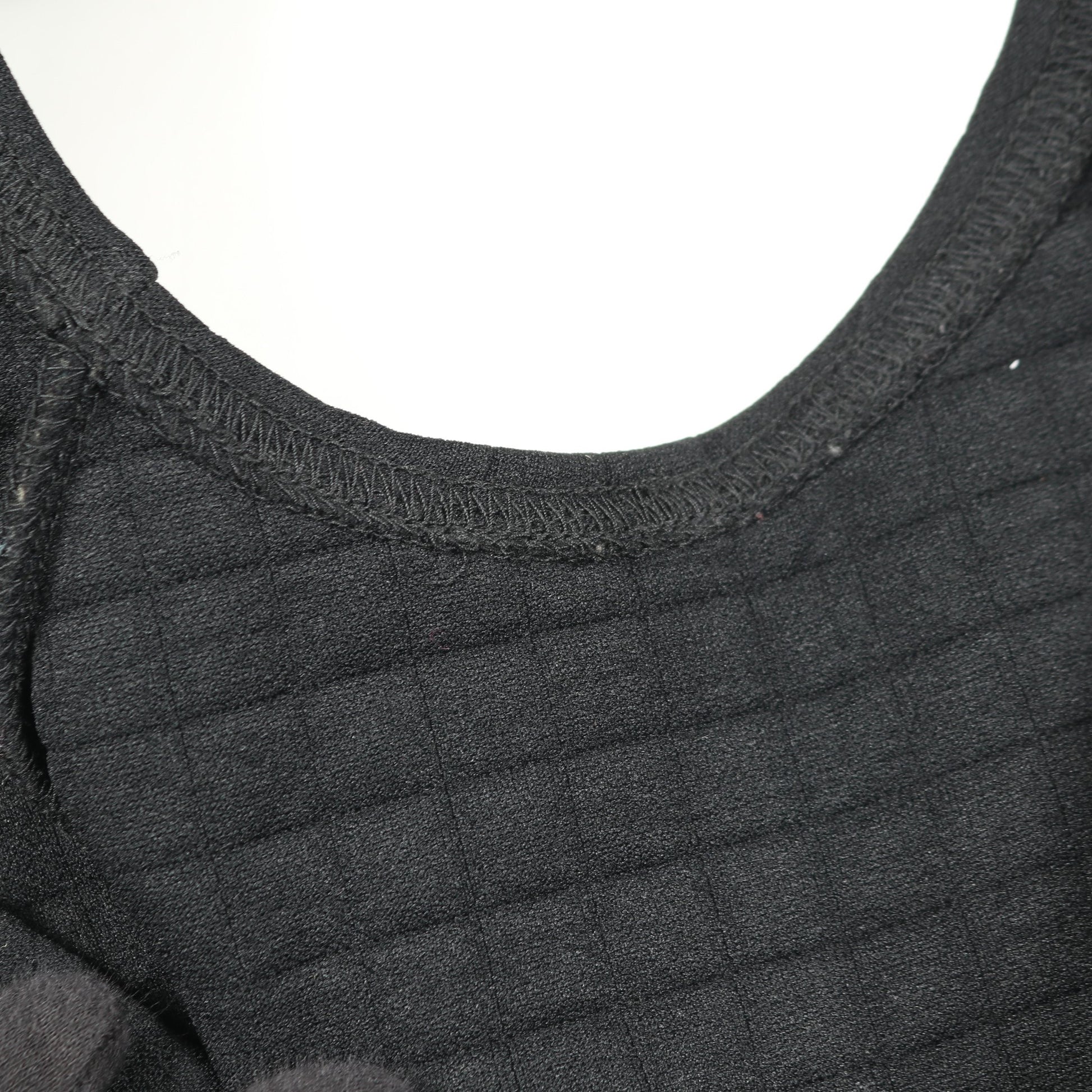 ワンピース ノースリーブ ナイロン ブラック キルティング フォクシーニューヨーク ワンピース FOXEY NEW YORK