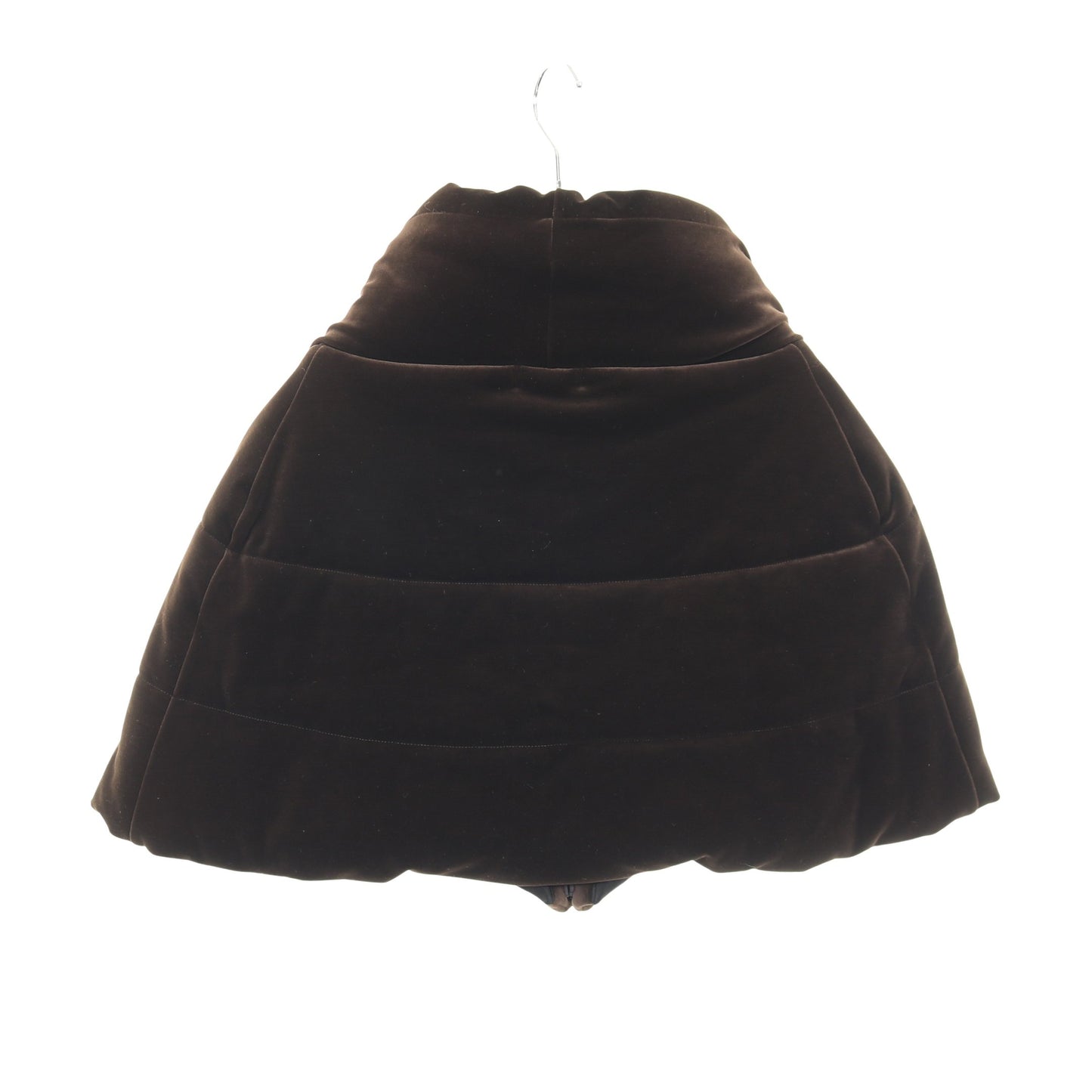 ケープ ボレロ ダークブラウン ベロア 中綿 フォクシーニューヨーク アウター FOXEY NEW YORK