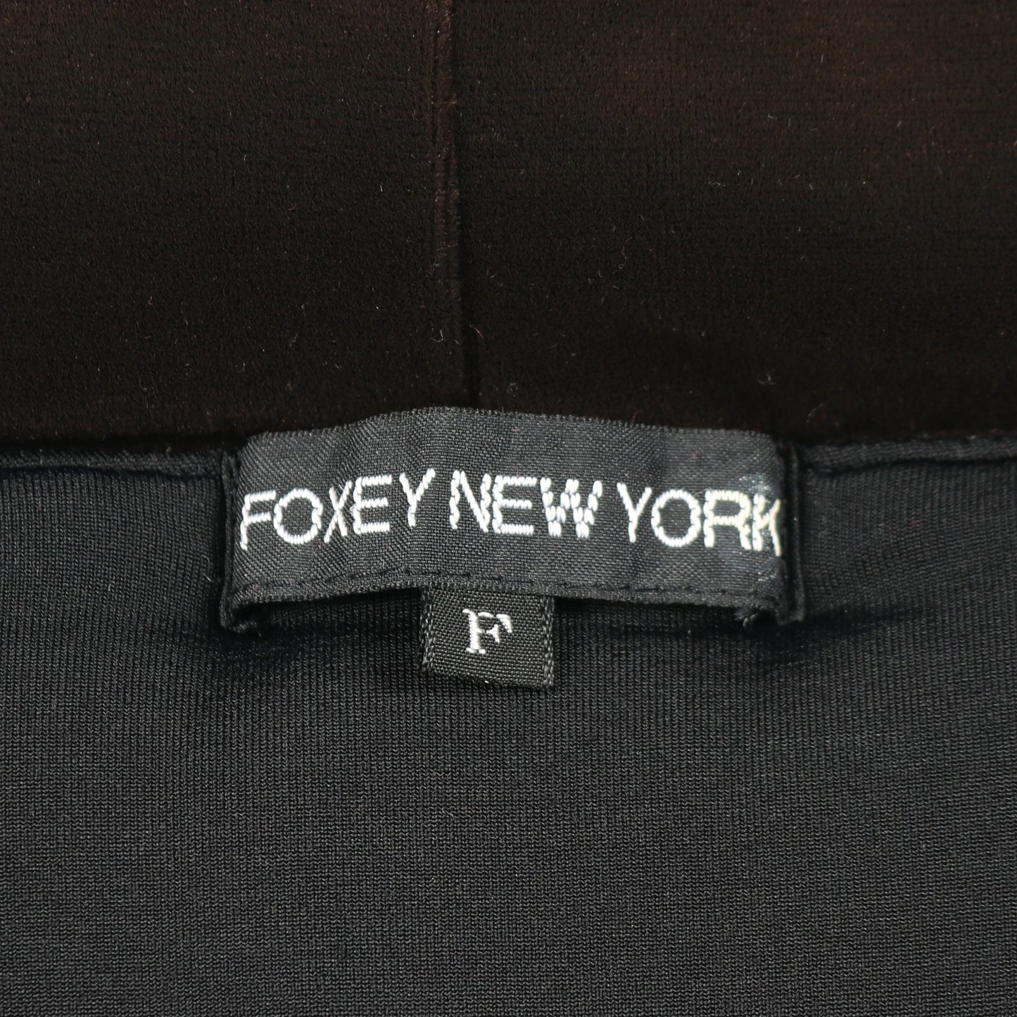 ケープ ボレロ ダークブラウン ベロア 中綿 フォクシーニューヨーク アウター FOXEY NEW YORK