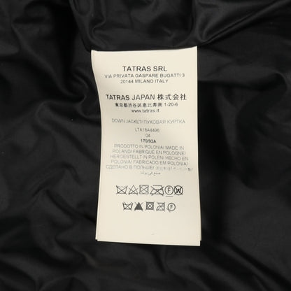 POLITEAMA ポリテアマ ダウンコート ナイロン ブラック タトラス アウター TATRAS