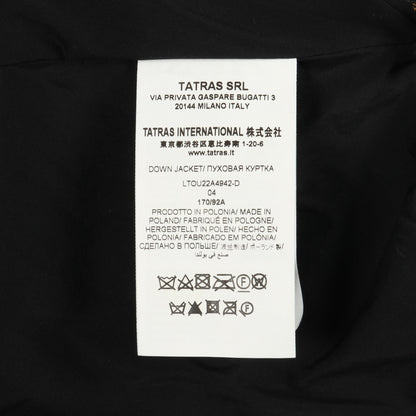 CIMA ダウンコート ナイロン ブラック タトラス アウター TATRAS