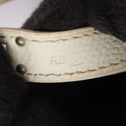 ケリー ドゥブルトゥール ブレスレット レザー ホワイト □I刻印 エルメス アクセサリー HERMES
