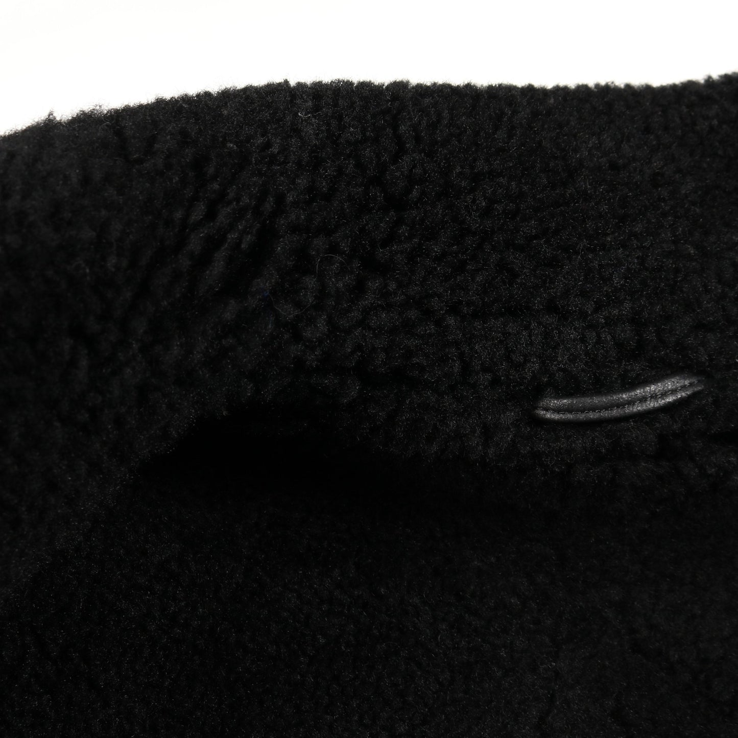 Ian Shearling Jacket ムートンジャケット レザージャケット ムートン ブラック アクネストゥディオズ アウター Acne Studios