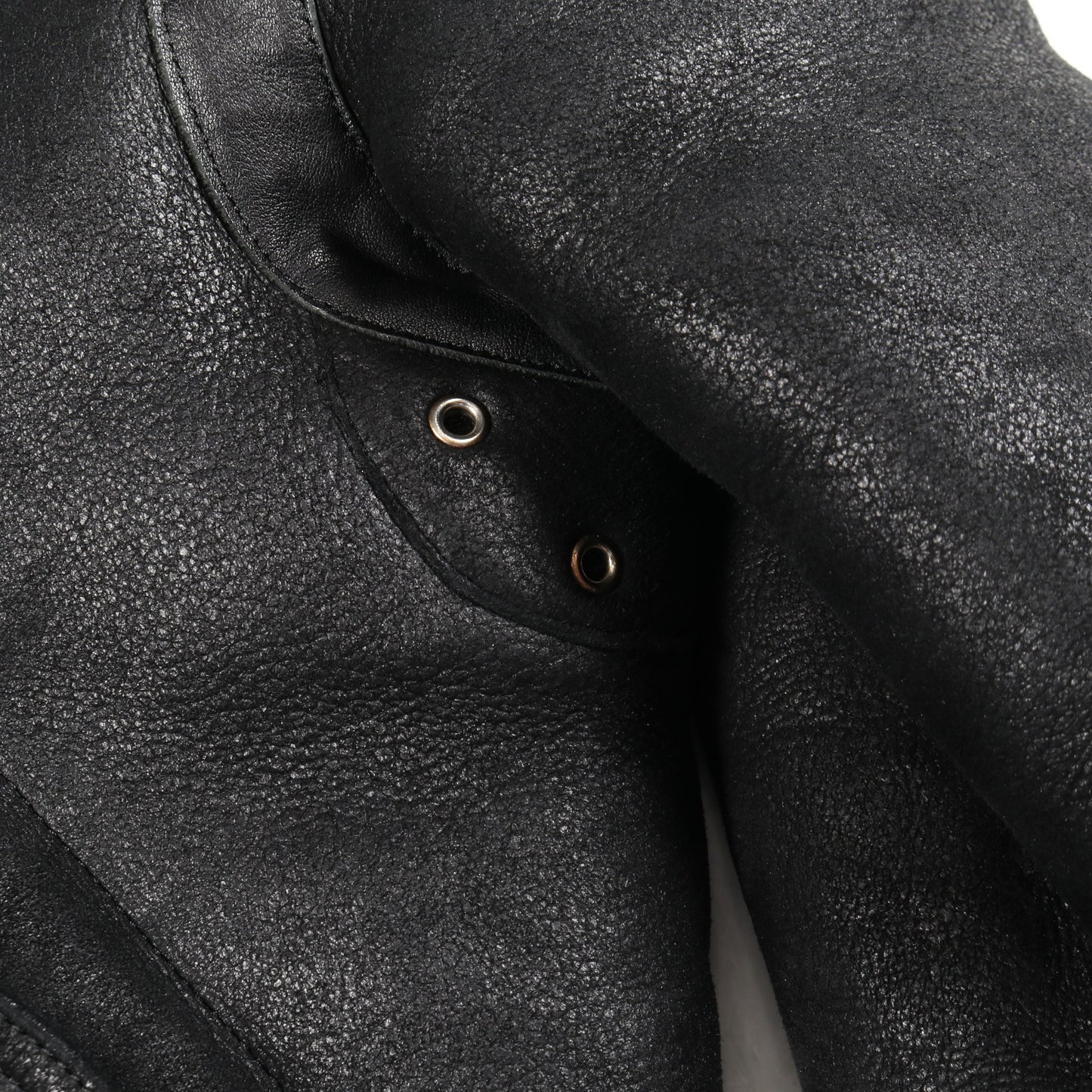 Ian Shearling Jacket ムートンジャケット レザージャケット ムートン ブラック アクネストゥディオズ アウター Acne Studios