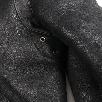 Ian Shearling Jacket ムートンジャケット レザージャケット ムートン ブラック アクネストゥディオズ アウター Acne Studios
