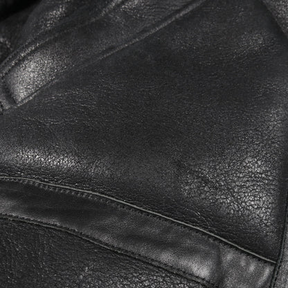 Ian Shearling Jacket ムートンジャケット レザージャケット ムートン ブラック アクネストゥディオズ アウター Acne Studios
