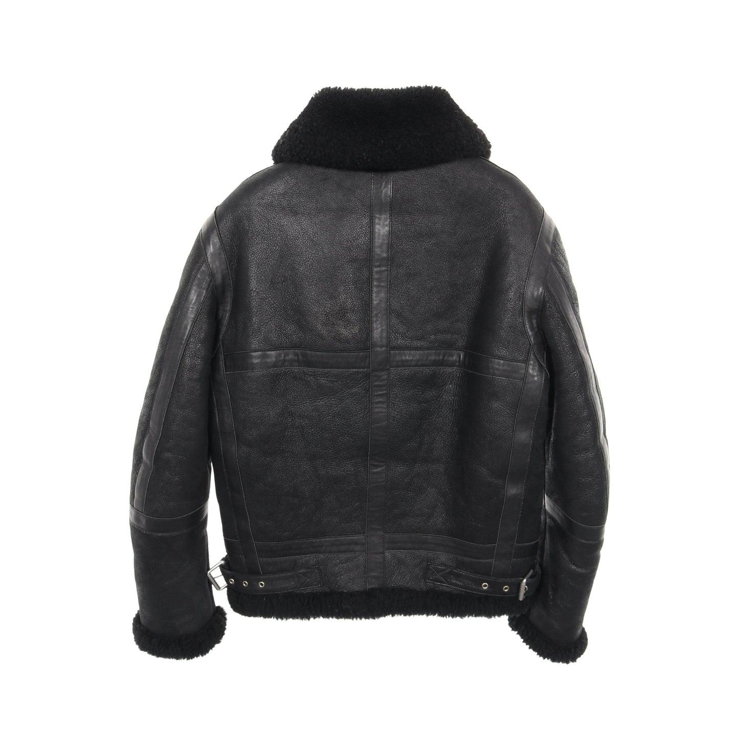 Ian Shearling Jacket ムートンジャケット レザージャケット ムートン ブラック アクネストゥディオズ アウター Acne Studios