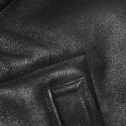 Ian Shearling Jacket ムートンジャケット レザージャケット ムートン ブラック アクネストゥディオズ アウター Acne Studios
