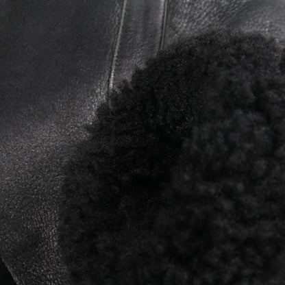 Ian Shearling Jacket ムートンジャケット レザージャケット ムートン ブラック アクネストゥディオズ アウター Acne Studios