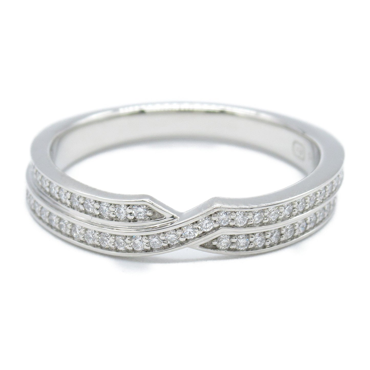 トリスト ツーロウ リング リング 指輪 PT900 ダイヤモンド プラチナ クリア ハリーウィンストン アクセサリー Harry Winston