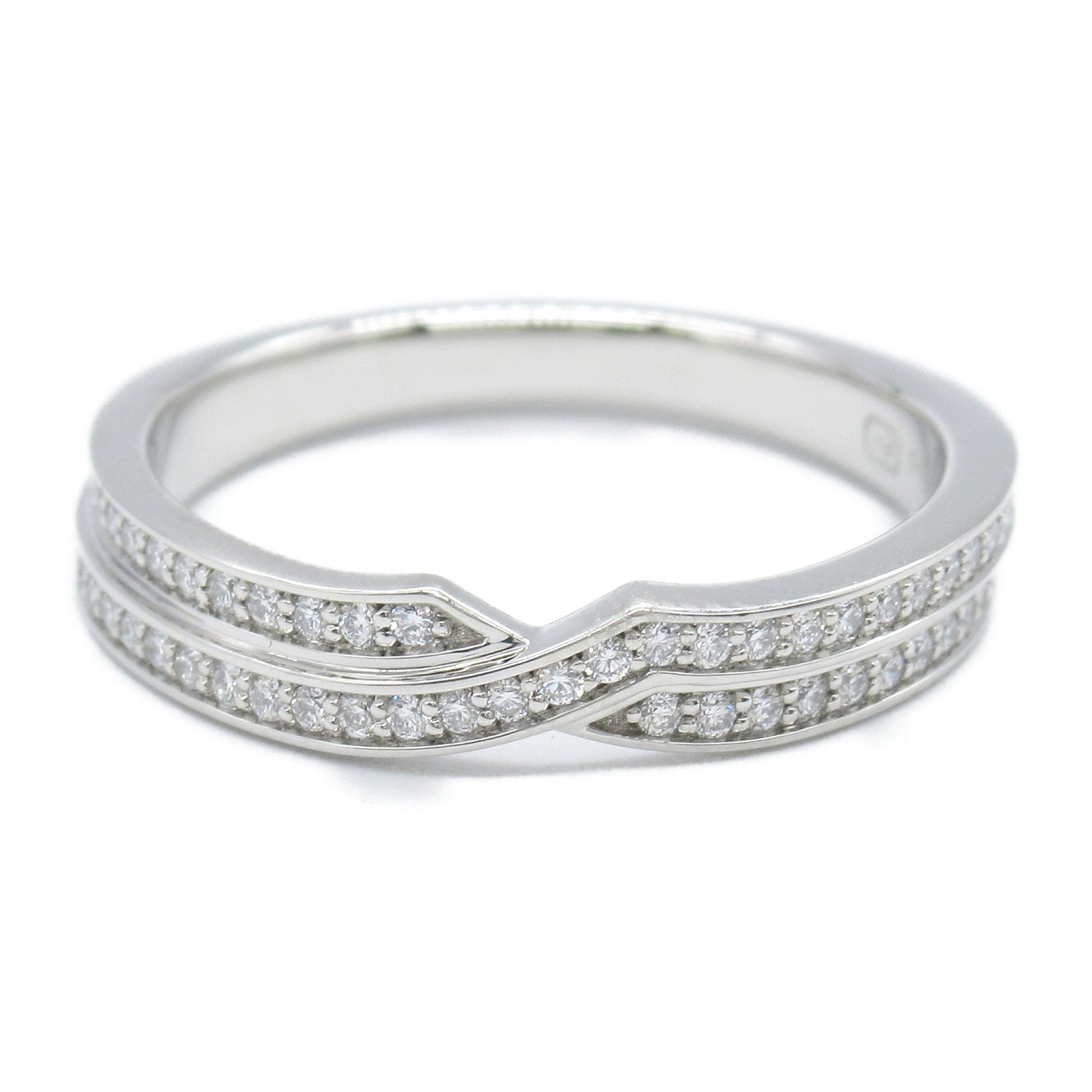 トリスト ツーロウ リング リング 指輪 PT900 ダイヤモンド プラチナ クリア ハリーウィンストン アクセサリー Harry Winston