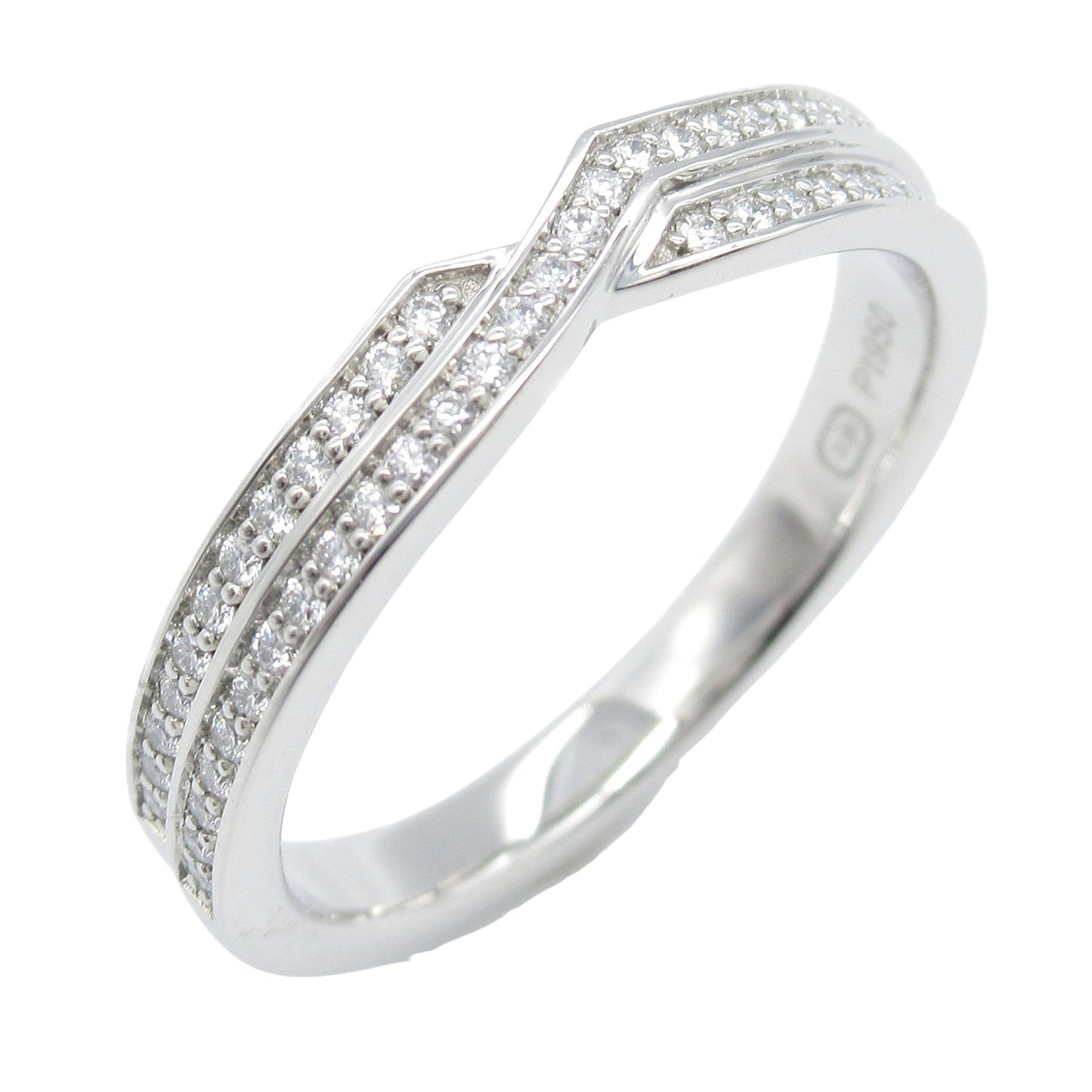 トリスト ツーロウ リング リング 指輪 PT900 ダイヤモンド プラチナ クリア ハリーウィンストン アクセサリー Harry Winston