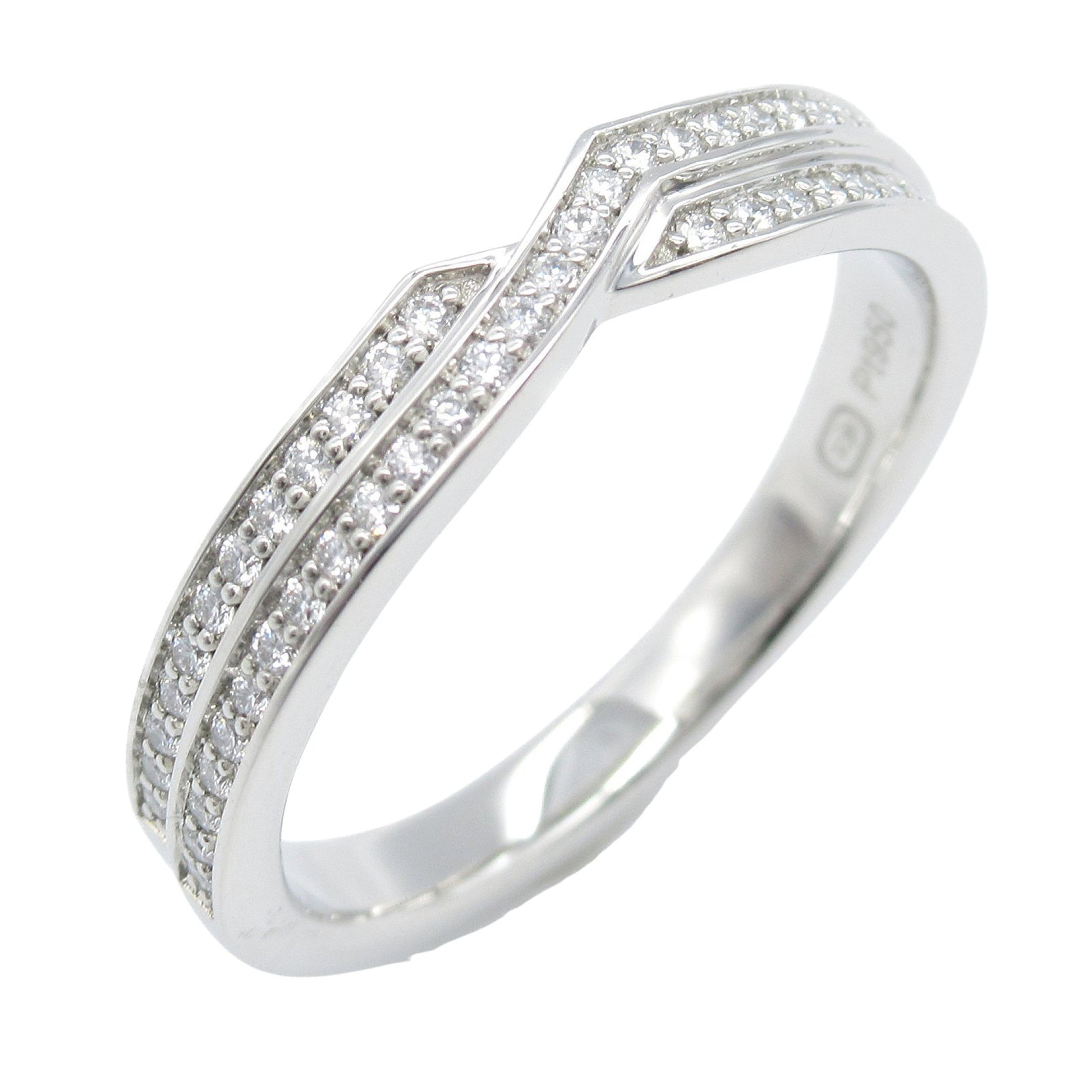 トリスト ツーロウ リング リング 指輪 PT900 ダイヤモンド プラチナ クリア ハリーウィンストン アクセサリー Harry Winston