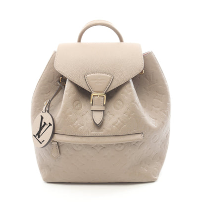 モンスリPM モノグラムアンプラント トゥルトレール バックパック リュックサック レザー グレーベージュ ルイヴィトン バッグ LOUIS VUITTON