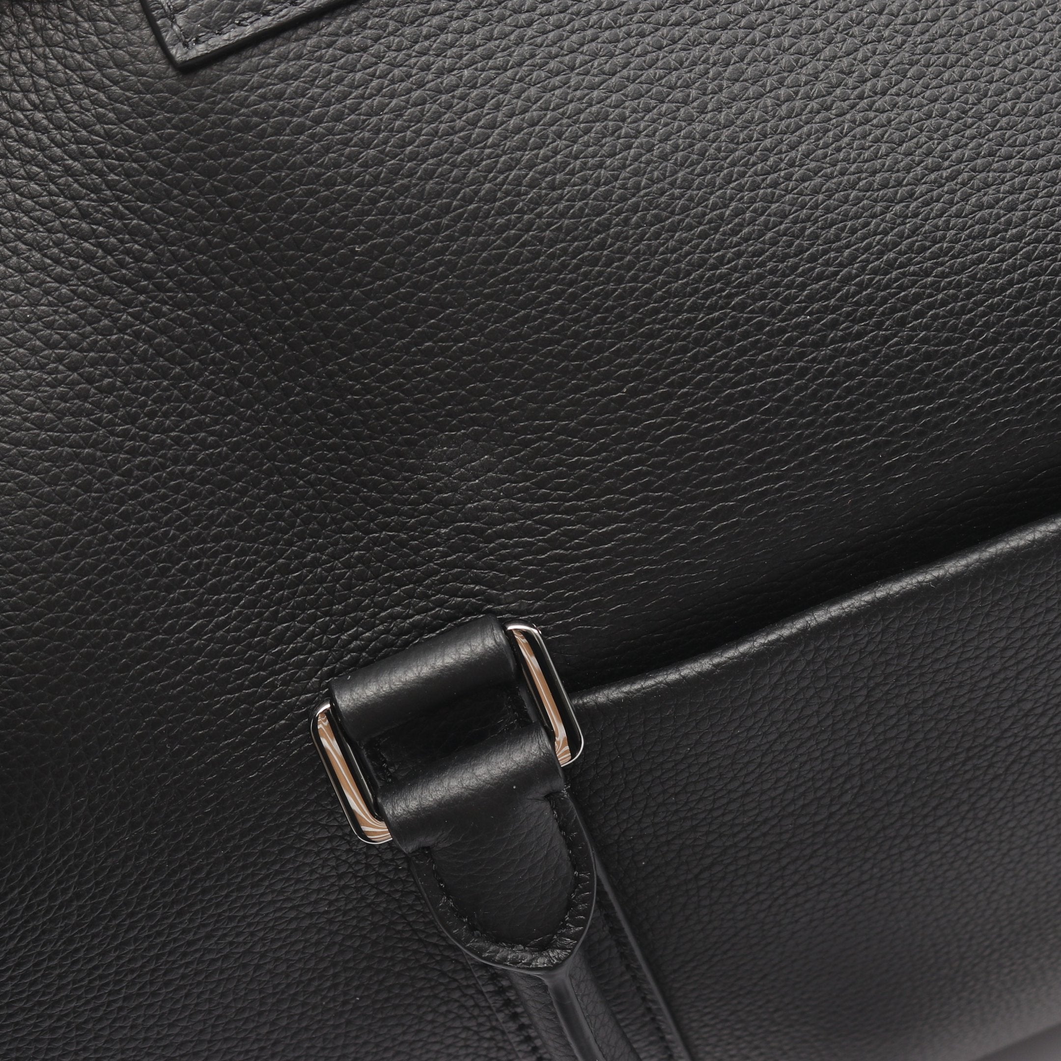 DIOR × ERL サドルバッグ ボストンバッグ レザー ブラック 2WAY