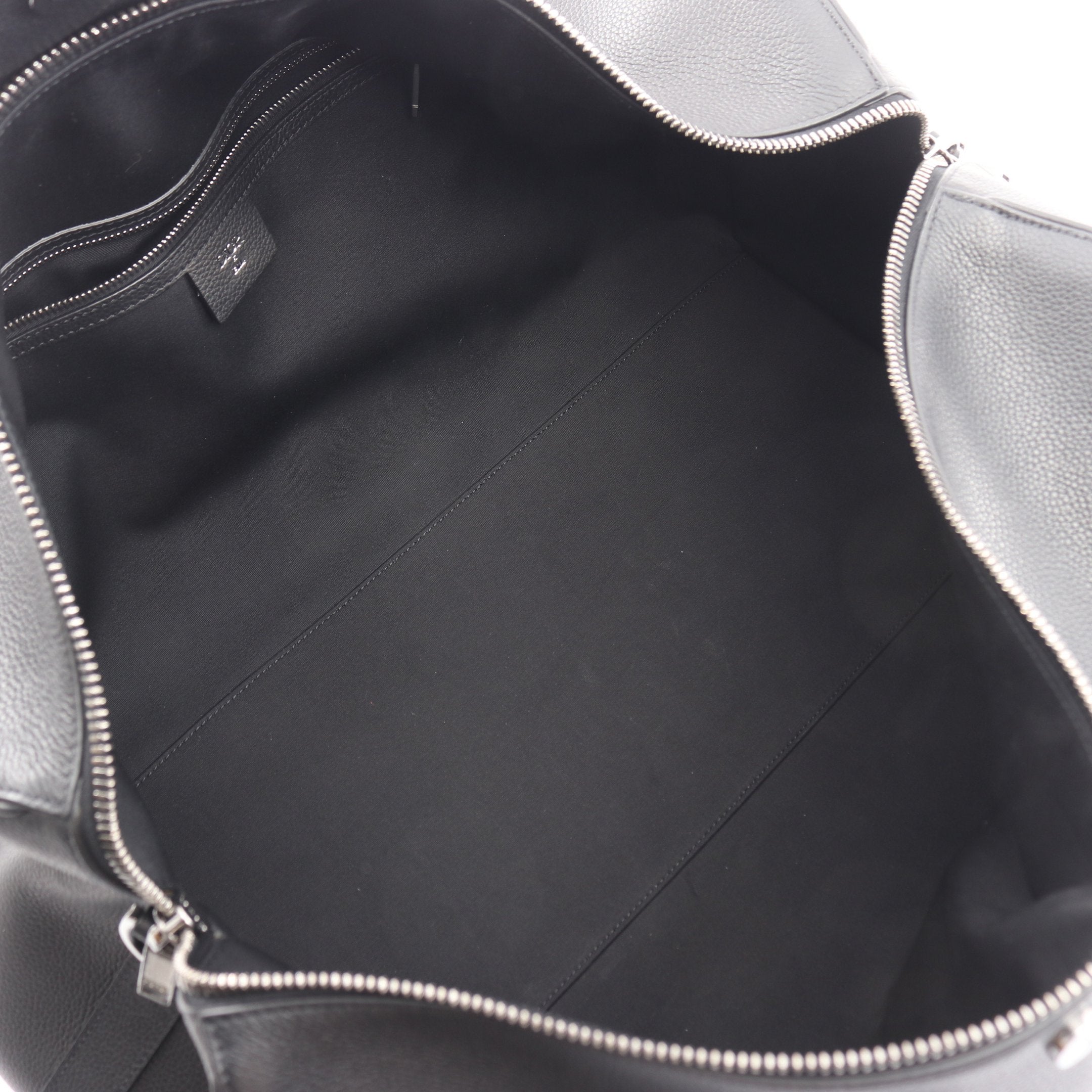 DIOR × ERL サドルバッグ ボストンバッグ レザー ブラック 2WAY