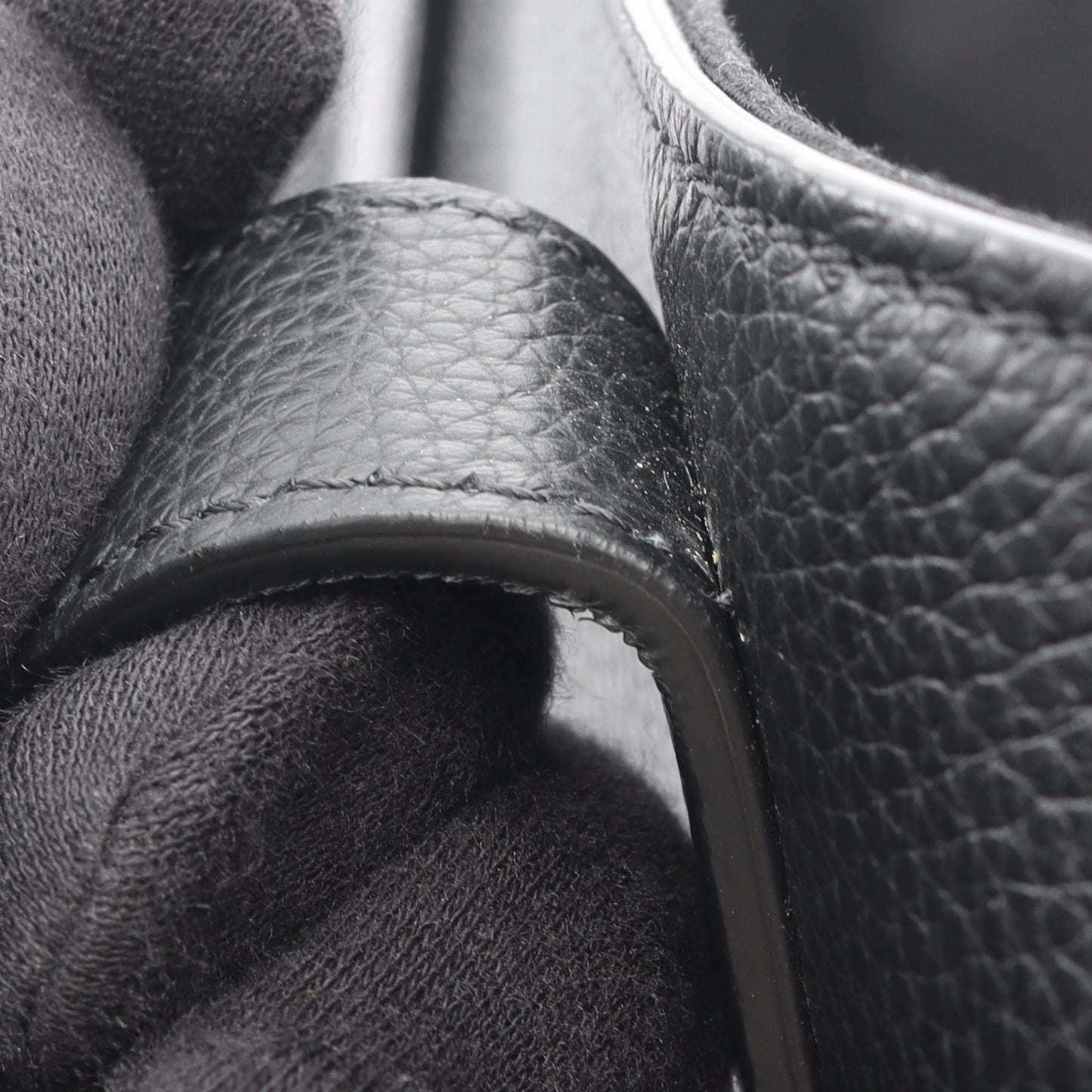 SADDLE サドル ハンドバッグ トートバッグ レザー ブラック 2WAY クリスチャンディオール バッグ Christian Dior