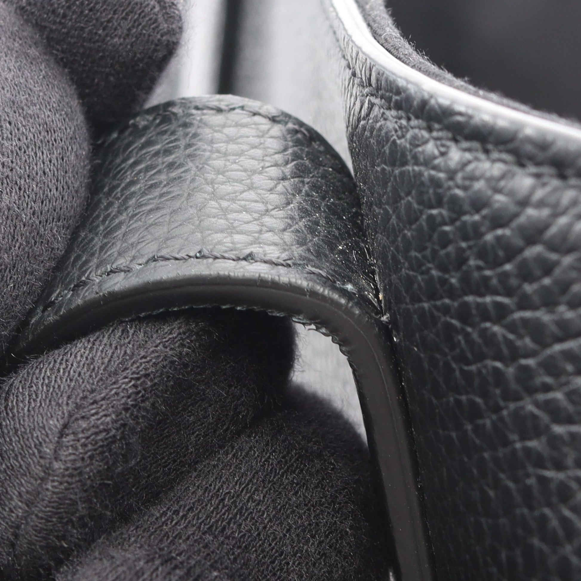 SADDLE サドル ハンドバッグ トートバッグ レザー ブラック 2WAY クリスチャンディオール バッグ Christian Dior
