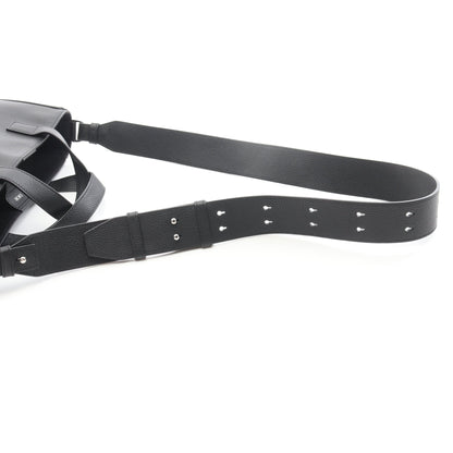 SADDLE サドル ハンドバッグ トートバッグ レザー ブラック 2WAY クリスチャンディオール バッグ Christian Dior