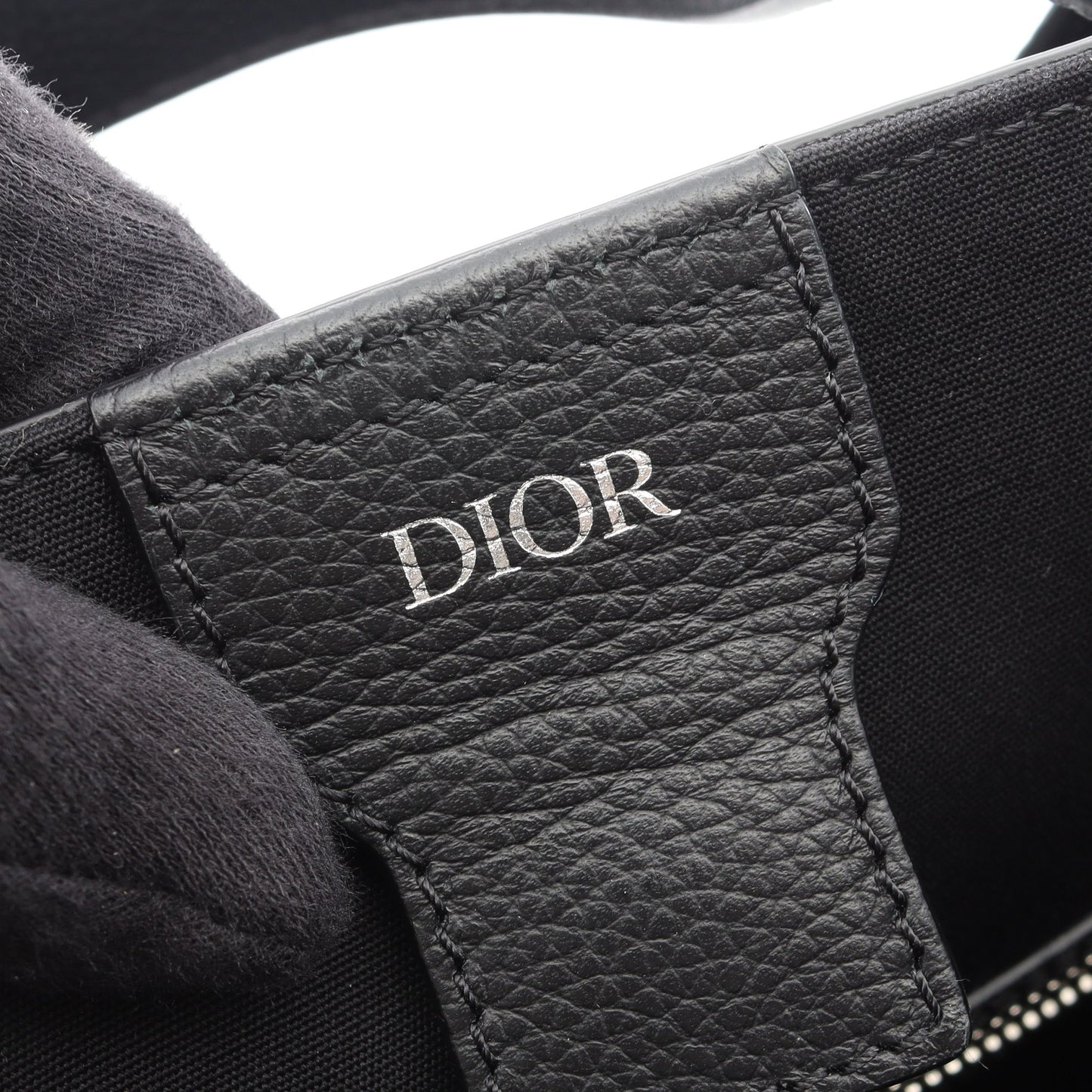 SADDLE サドル ハンドバッグ トートバッグ レザー ブラック 2WAY クリスチャンディオール バッグ Christian Dior