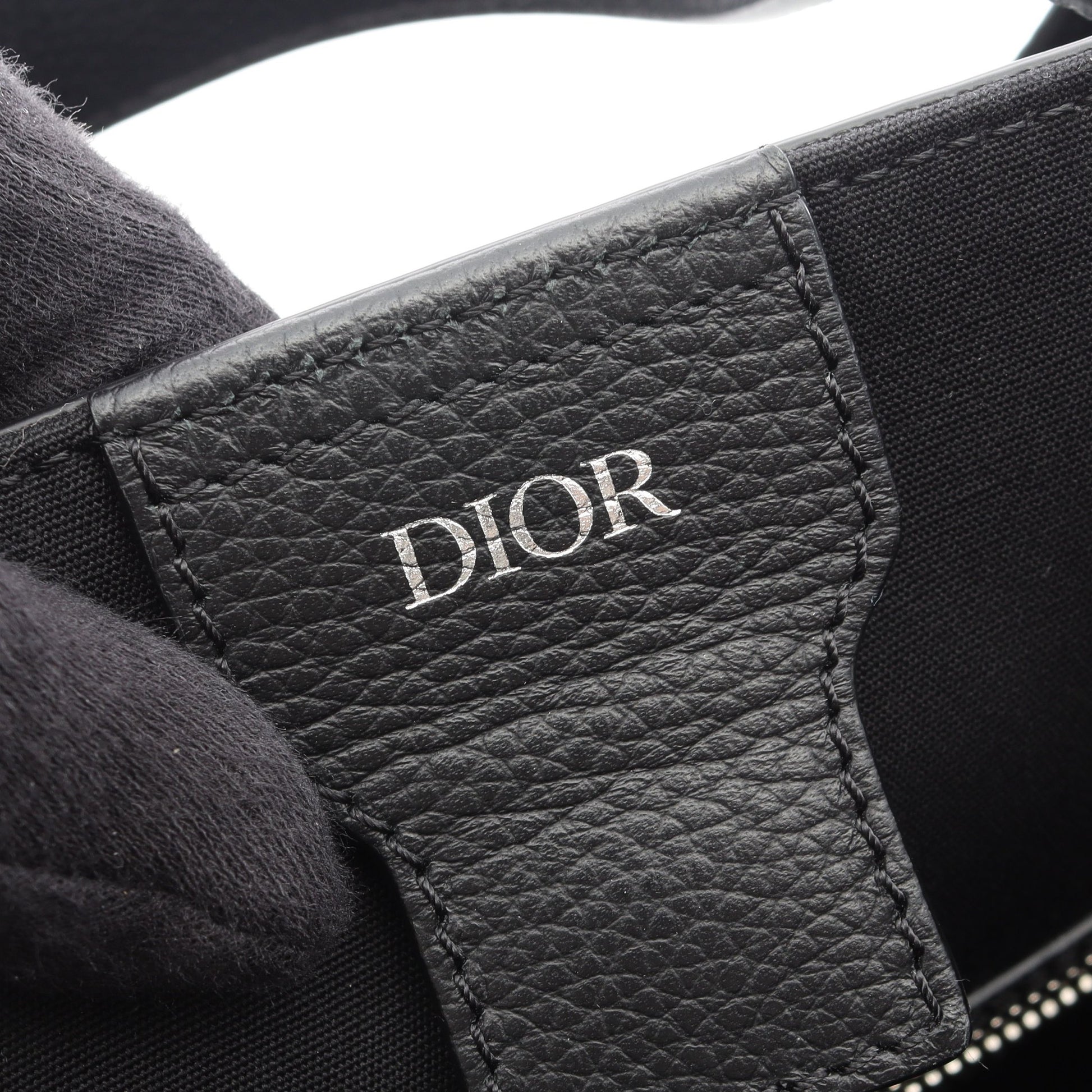 SADDLE サドル ハンドバッグ トートバッグ レザー ブラック 2WAY クリスチャンディオール バッグ Christian Dior