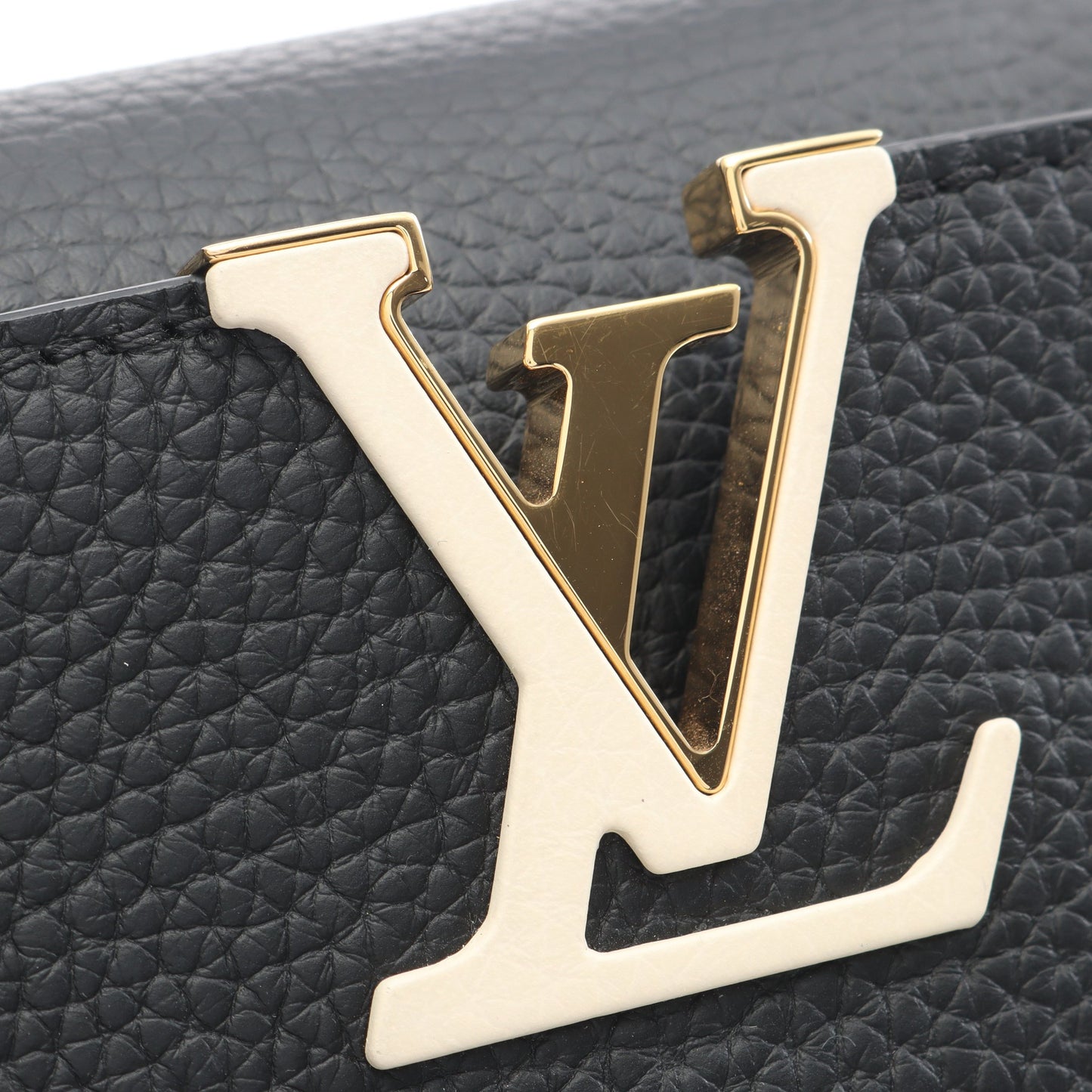 カプシーヌBB ノワール ハンドバッグ レザー ブラック ルイヴィトン バッグ LOUIS VUITTON