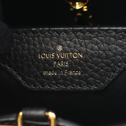 カプシーヌBB ノワール ハンドバッグ レザー ブラック ルイヴィトン バッグ LOUIS VUITTON