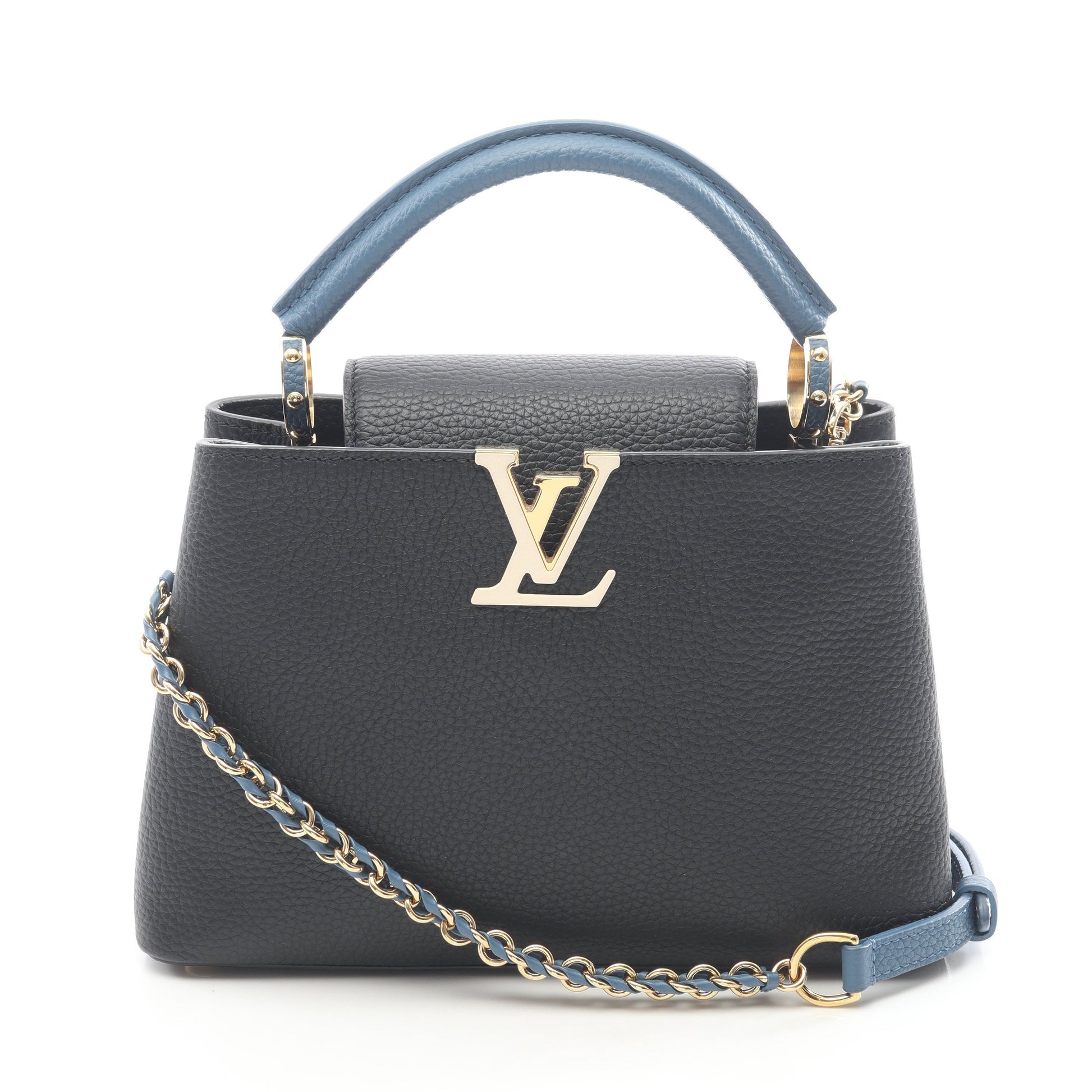 カプシーヌBB ノワール ハンドバッグ レザー ブラック ルイヴィトン バッグ LOUIS VUITTON