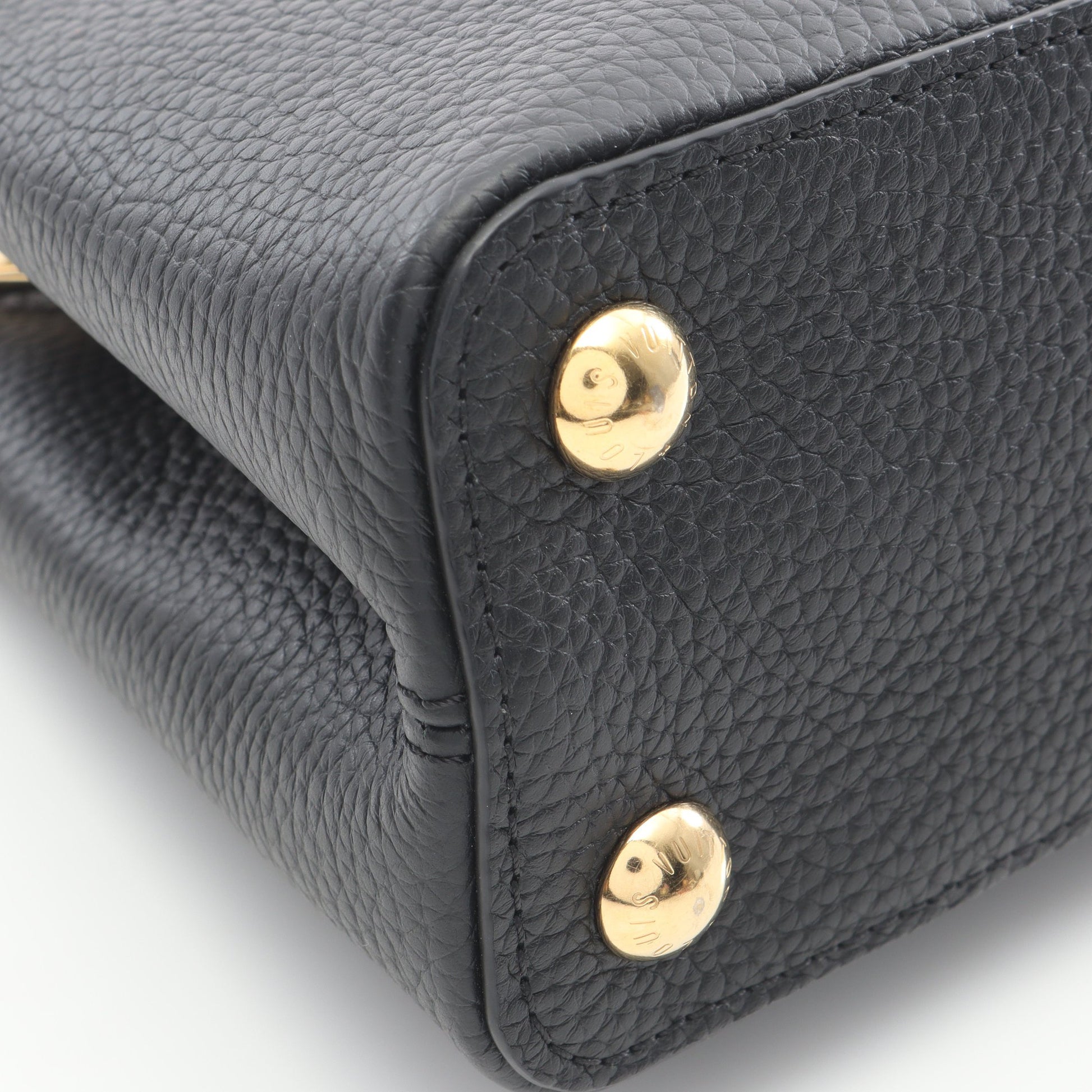 カプシーヌBB ノワール ハンドバッグ レザー ブラック ルイヴィトン バッグ LOUIS VUITTON
